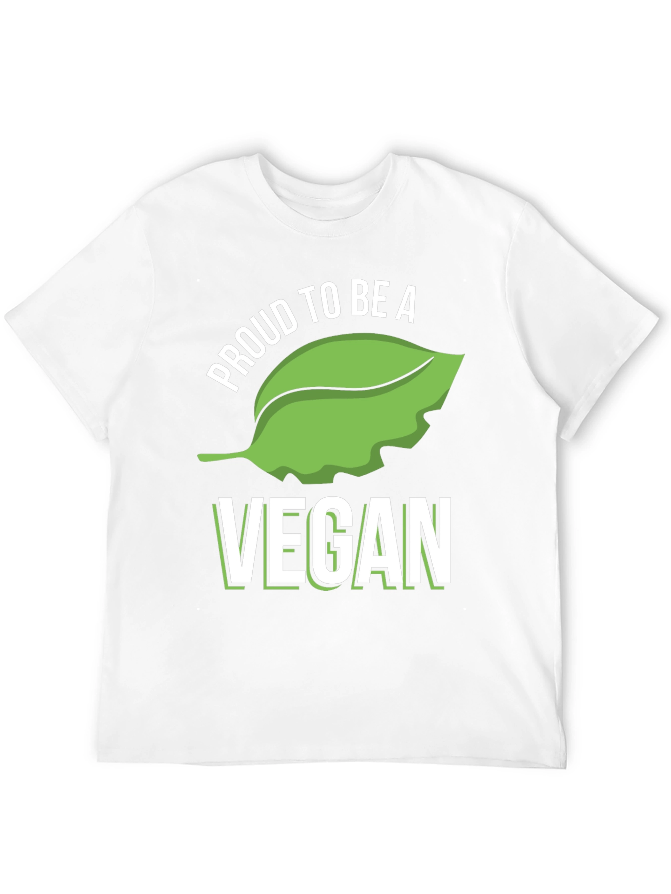 Proud Vegan T-Shirt - Black Cotton Blend