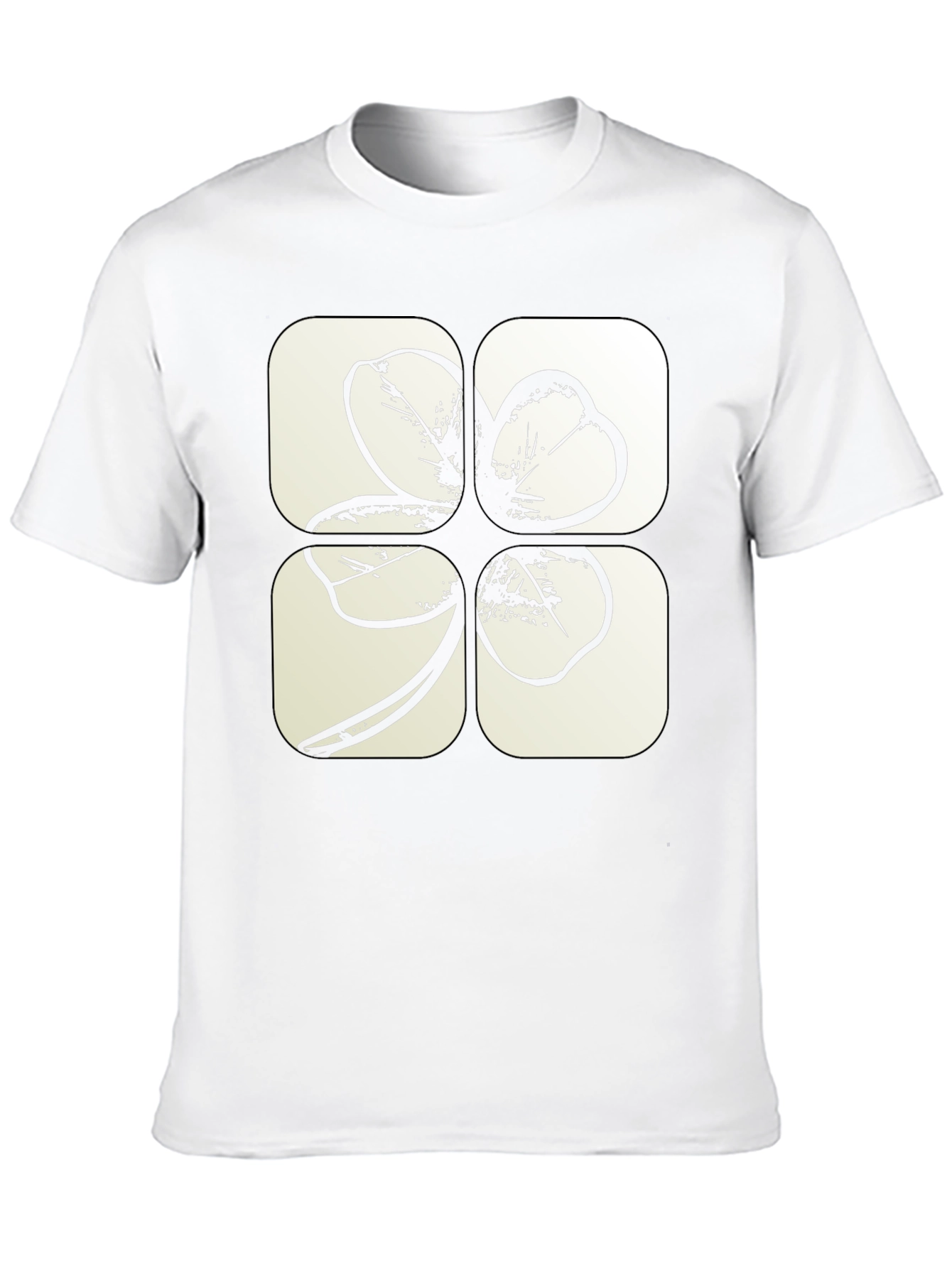 Lucky Clover T-Shirt - Black Tee