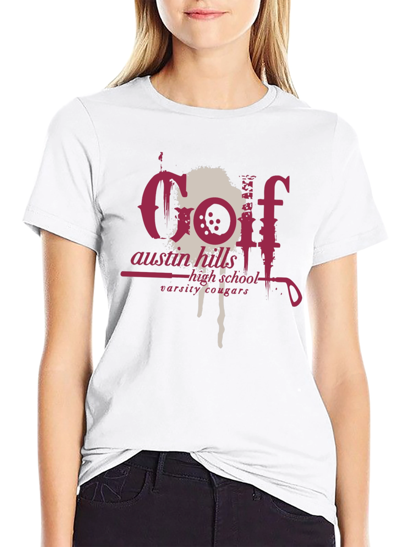 Austin Hills Golf Tee - Varsity Cougars