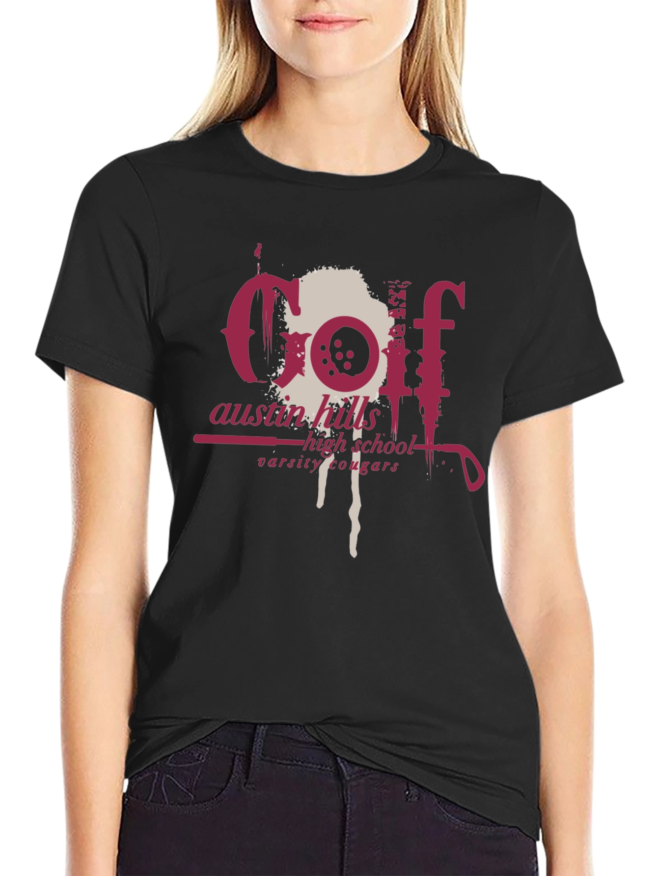 Austin Hills Golf Tee - Varsity Cougars