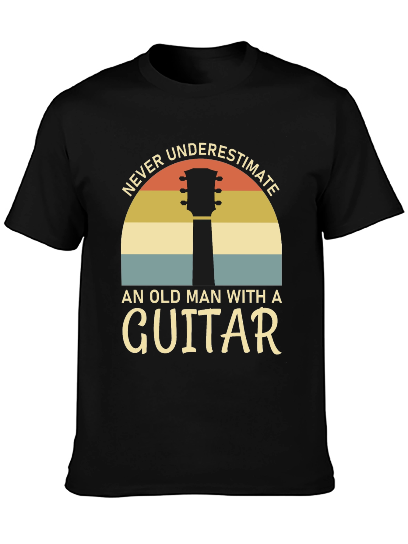 Never Underestimate Guitarist T-Shirt