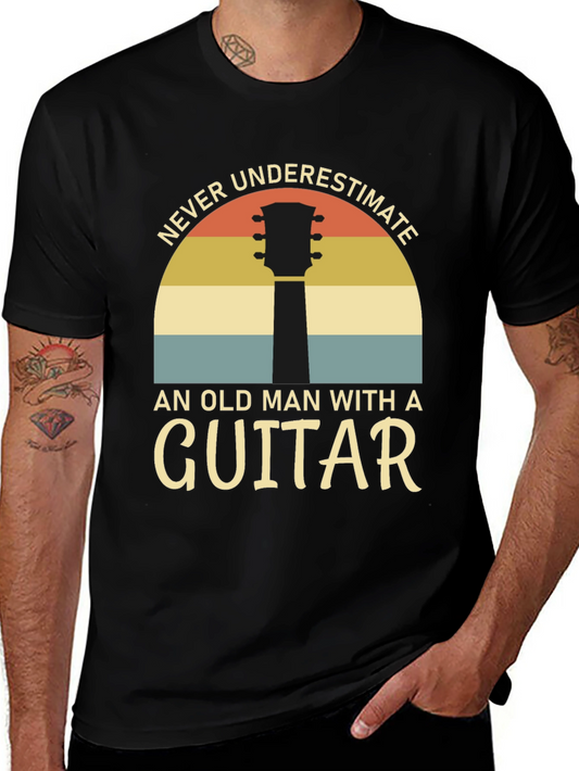 Never Underestimate Guitarist T-Shirt