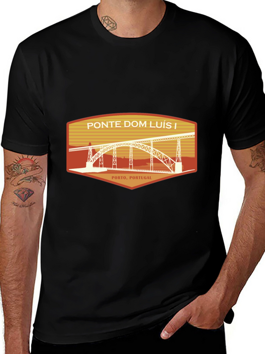 Ponte Dom Luís I T-Shirt - Porto Portugal Tee