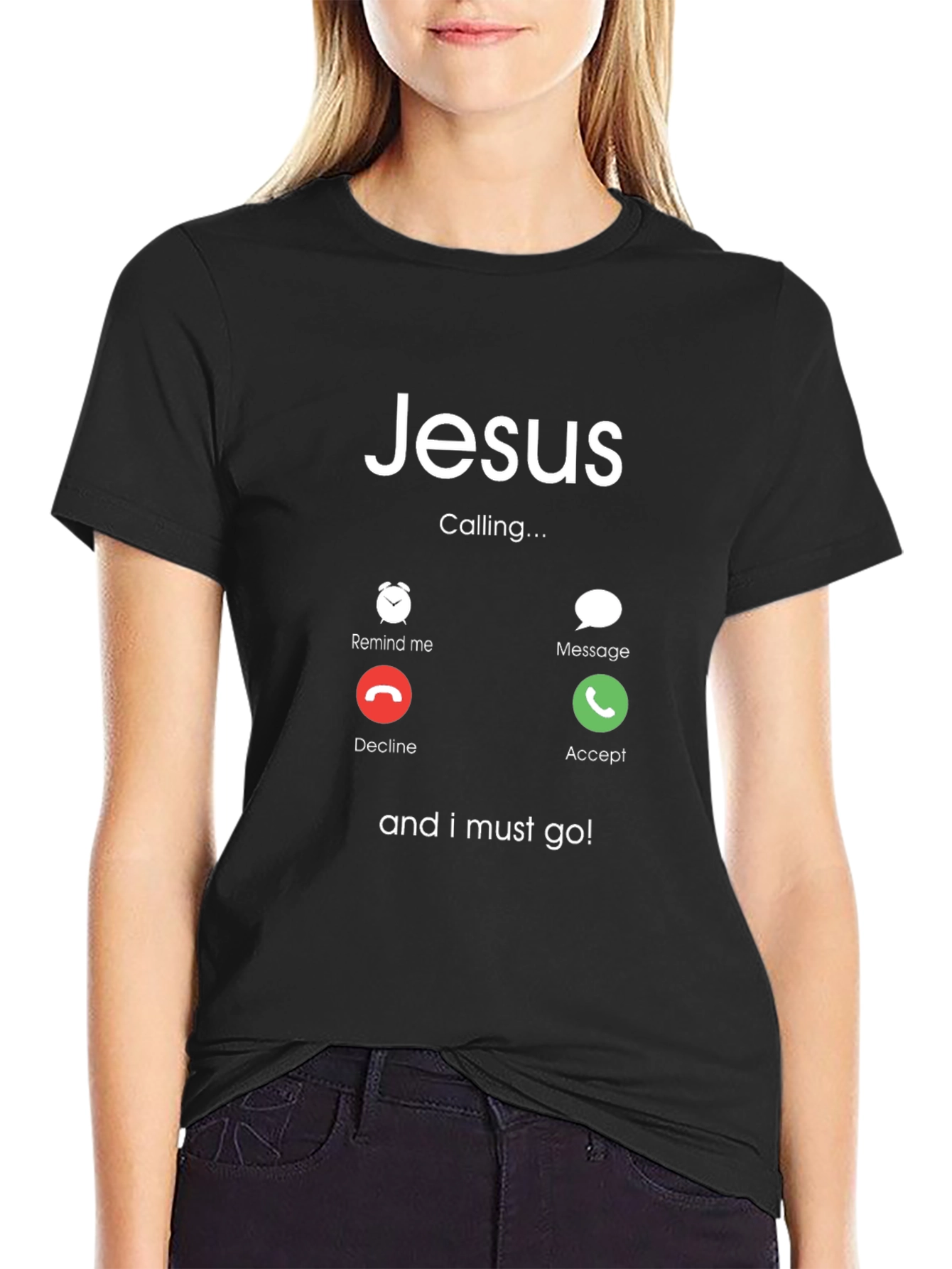 Jesus Calling T-Shirt - Humorous Christian Apparel