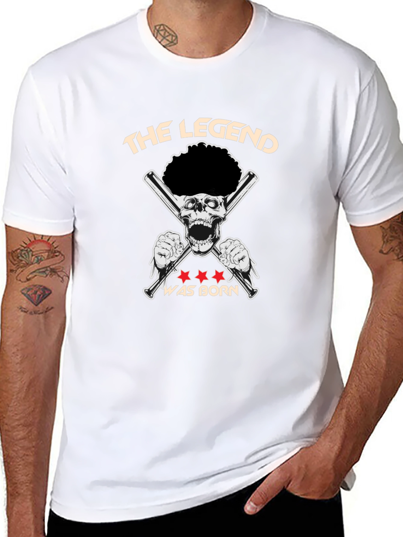 The Legend Was Born Graphic Tee
