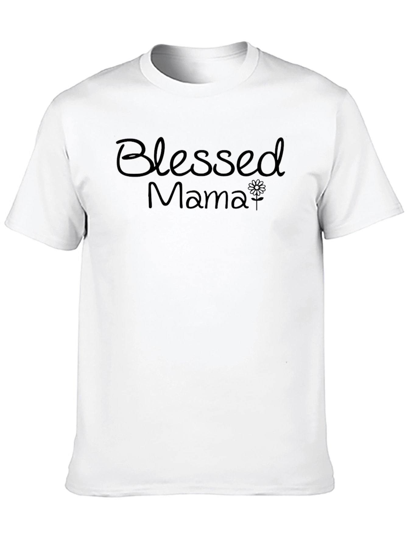 Blessed Mama Graphic T-Shirt - Soft Cotton Tee