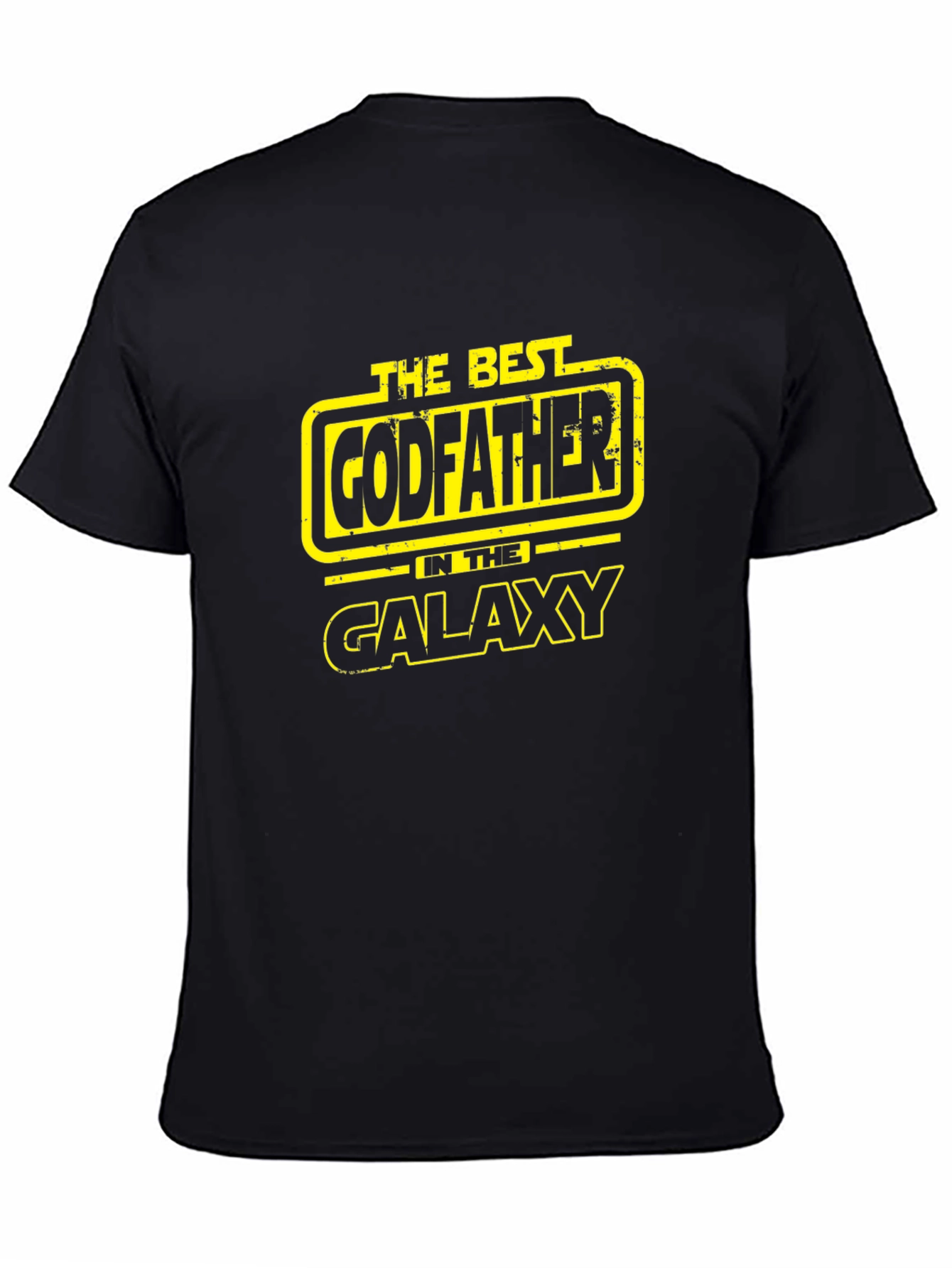 The Best Godfather in the Galaxy Black T-Shirt
