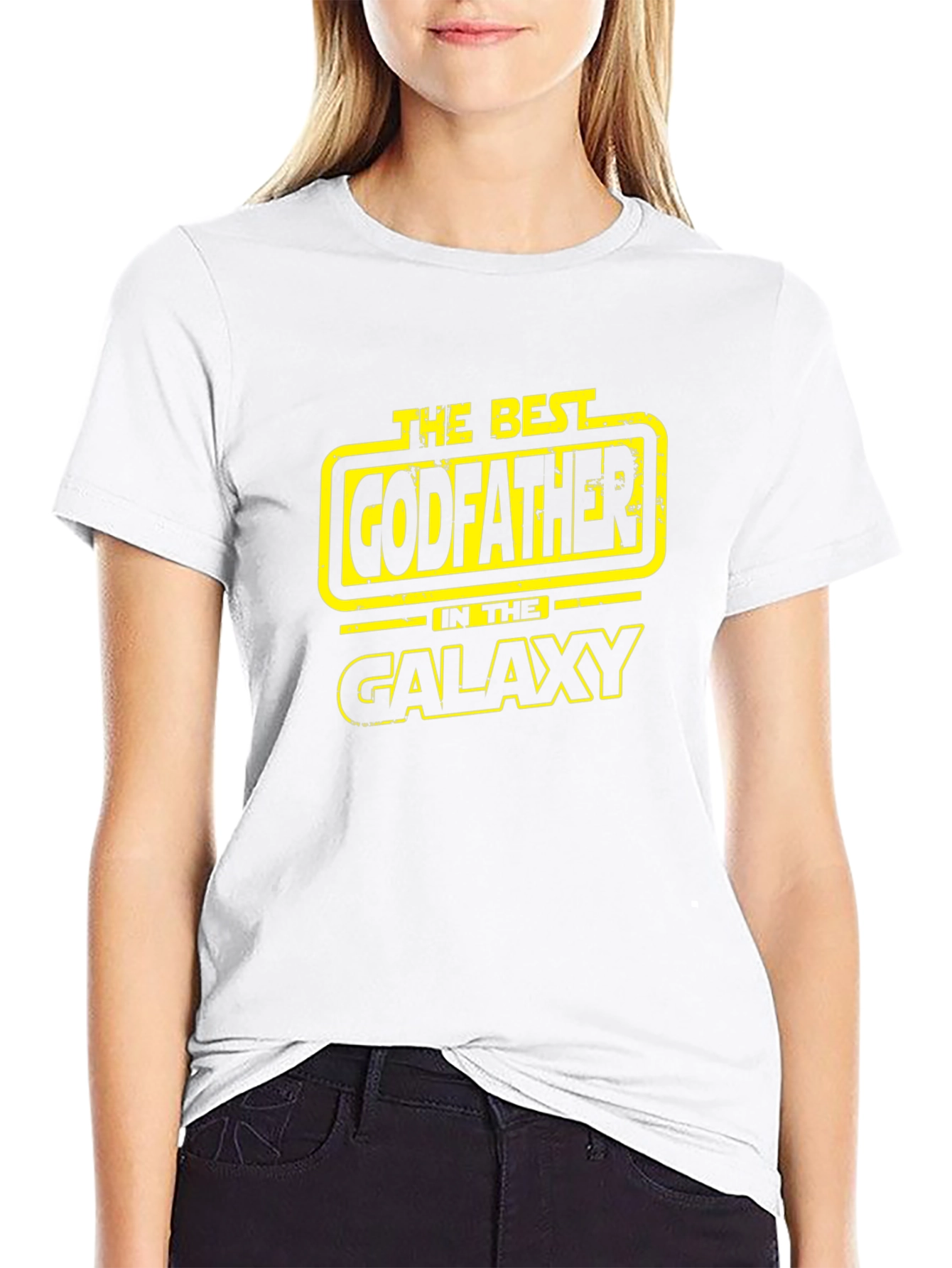 The Best Godfather in the Galaxy Black T-Shirt