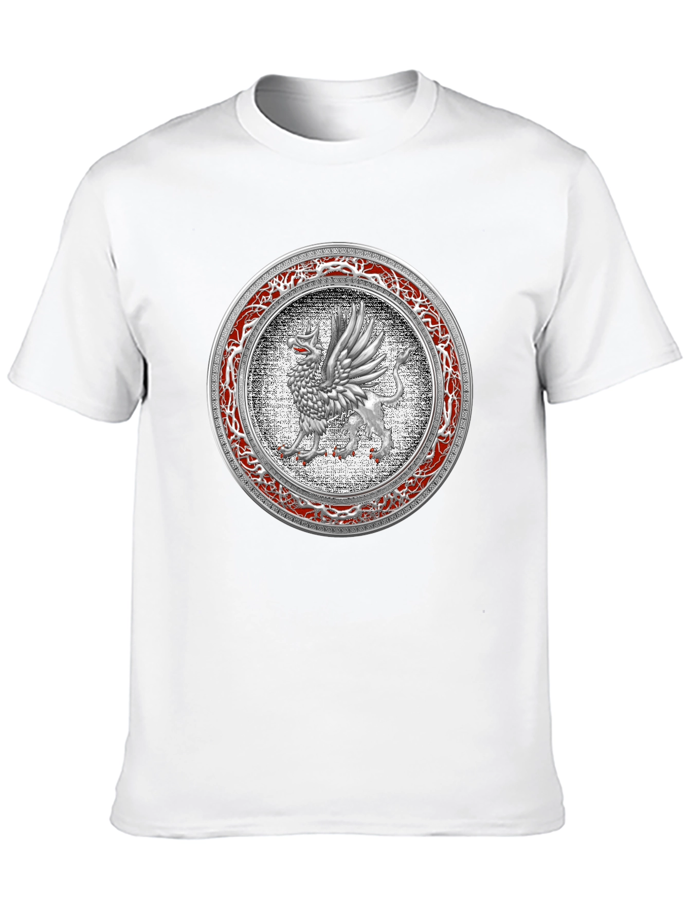 Griffin Shield Graphic T-Shirt - Black