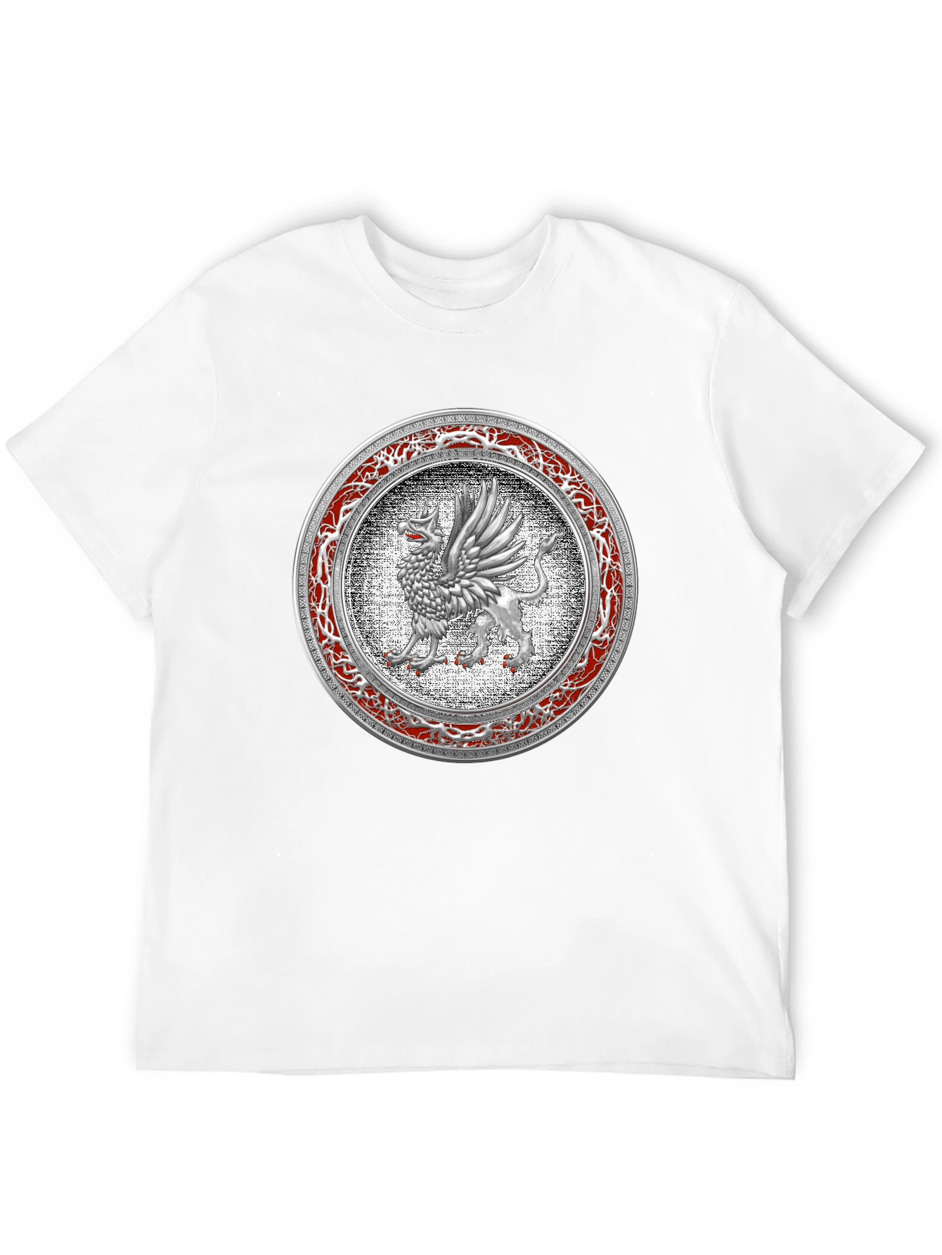 Griffin Shield Graphic T-Shirt - Black