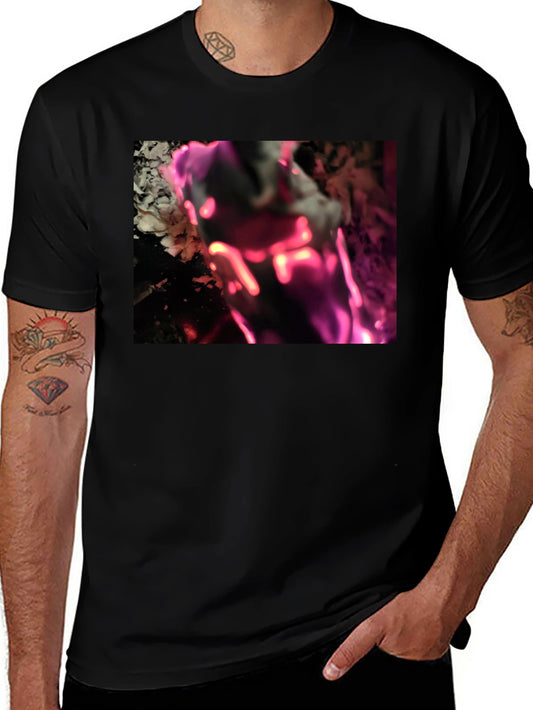 Abstract Graphic Tee - Modern Black T-Shirt