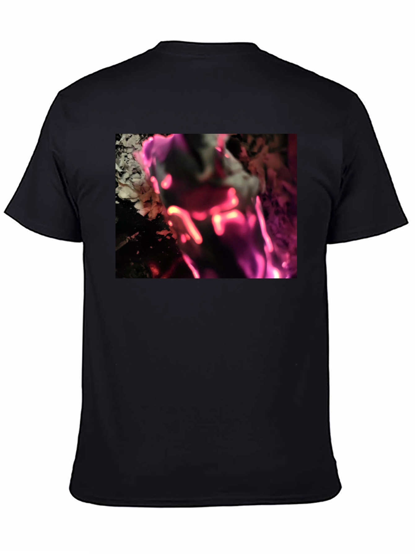 Abstract Graphic Tee - Modern Black T-Shirt