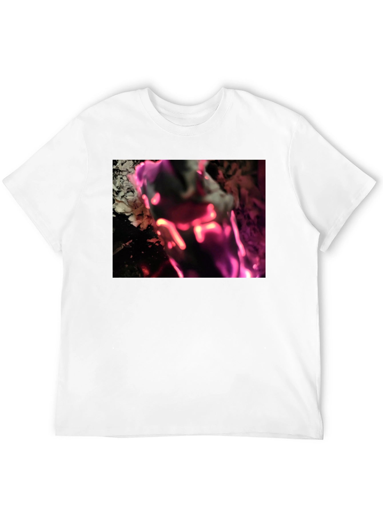 Abstract Graphic Tee - Modern Black T-Shirt