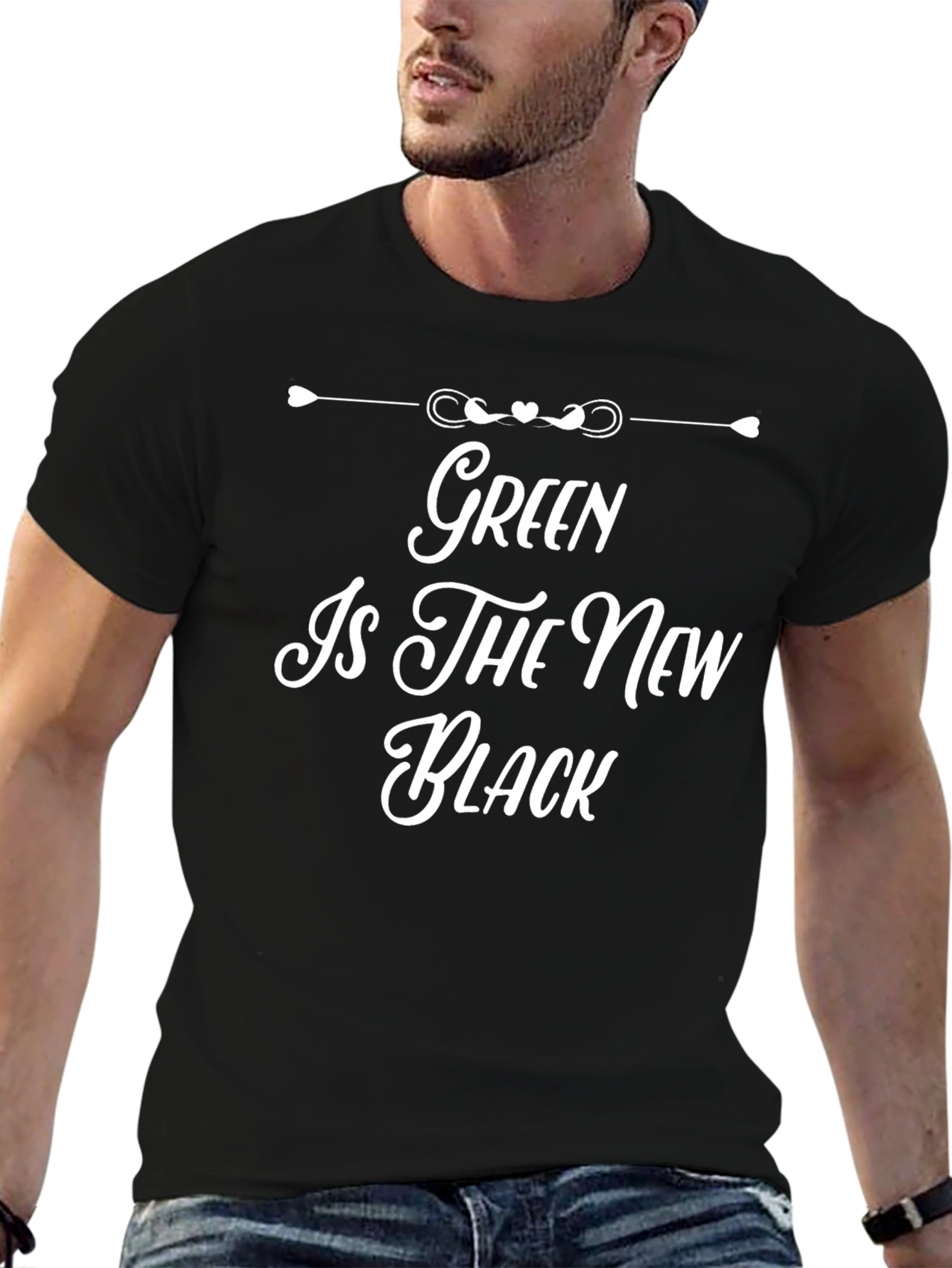 Green Is The New Black Mens T-Shirt