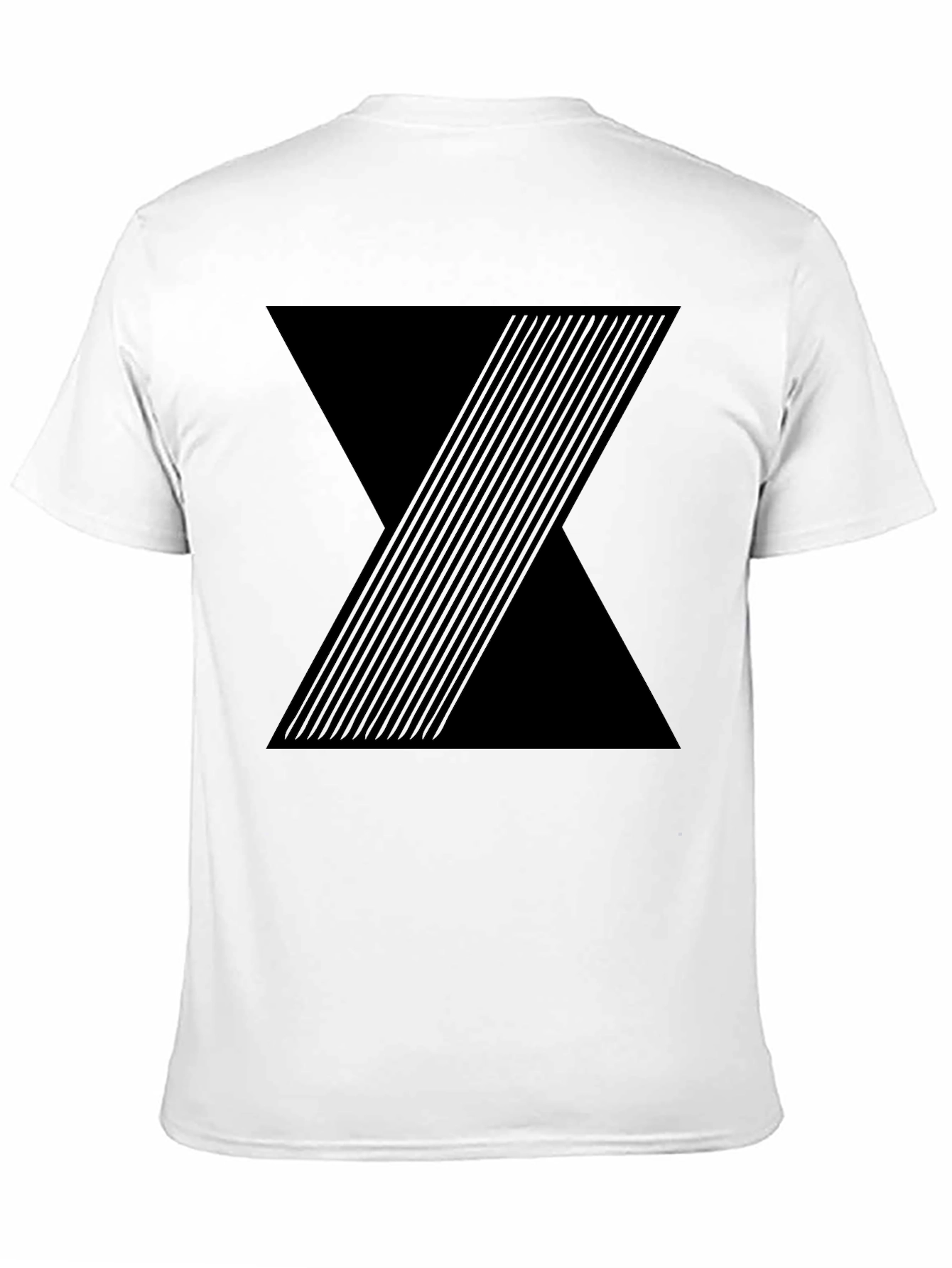 Geometric Black T-Shirt