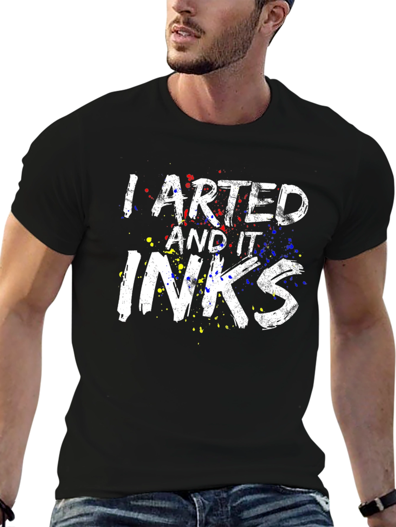 Arted and It Inks T-Shirt - Funny Artist Tee