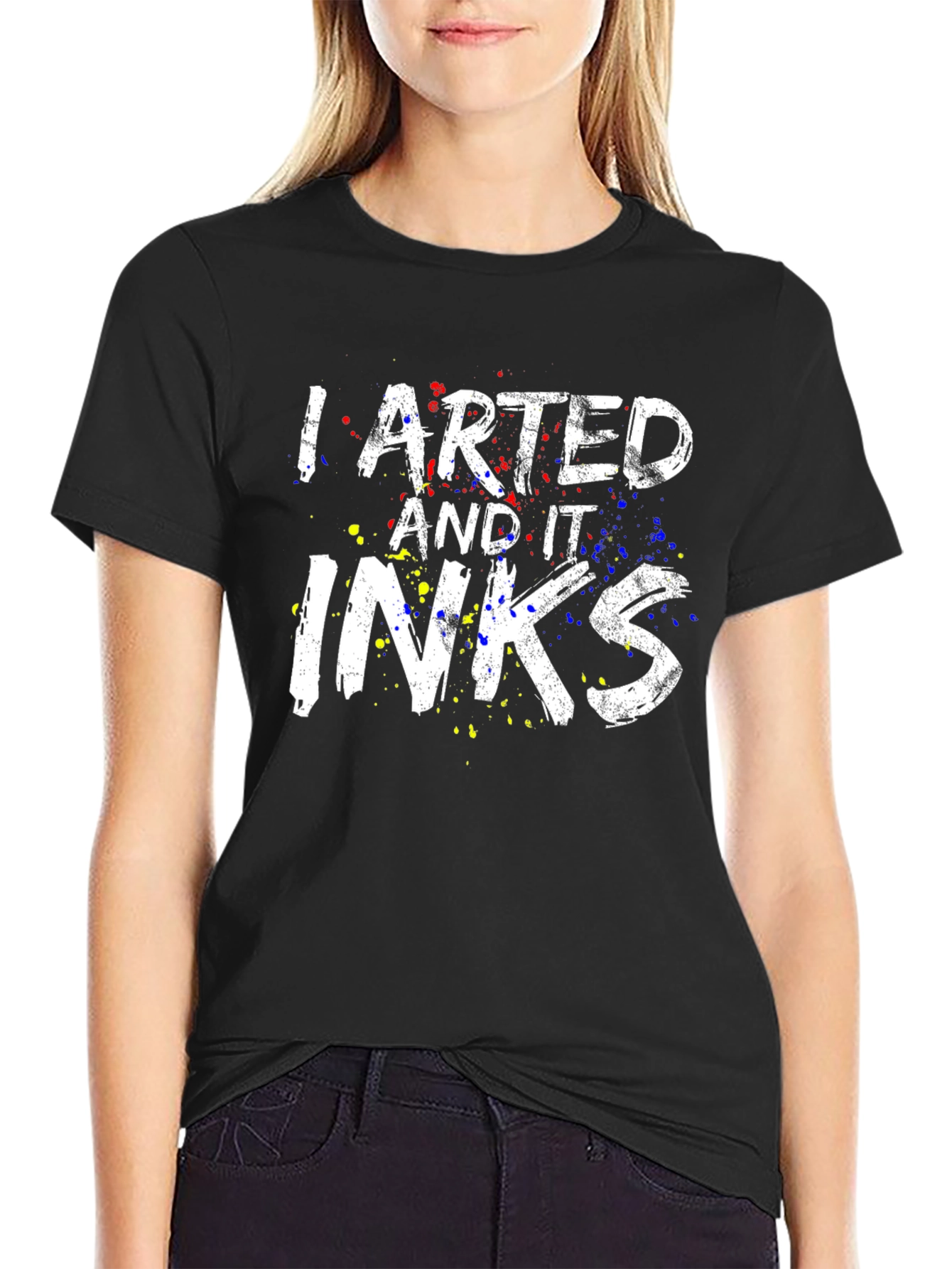 Arted and It Inks T-Shirt - Funny Artist Tee