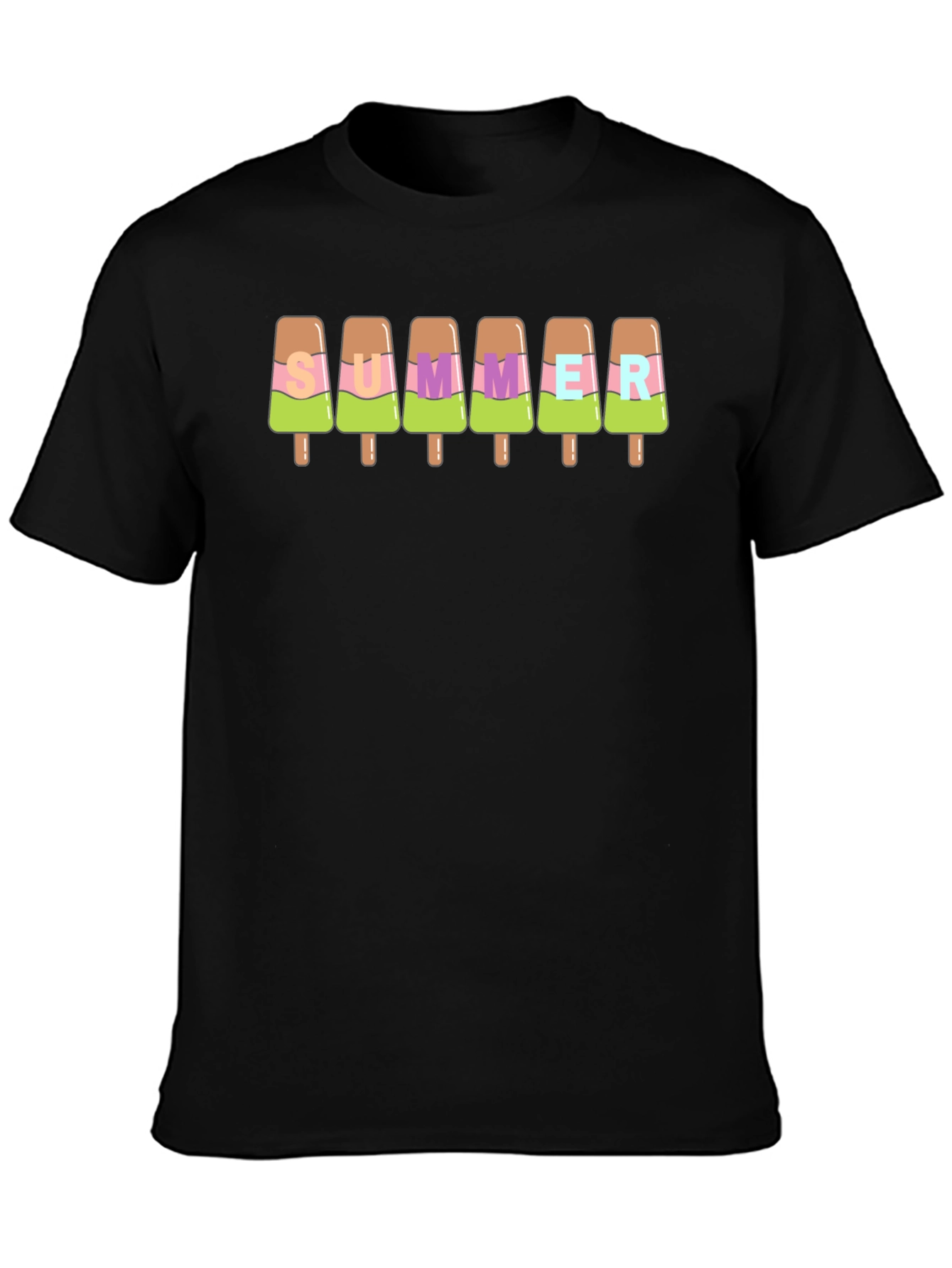 Summer Popsicle Graphic Tee - Fun & Casual