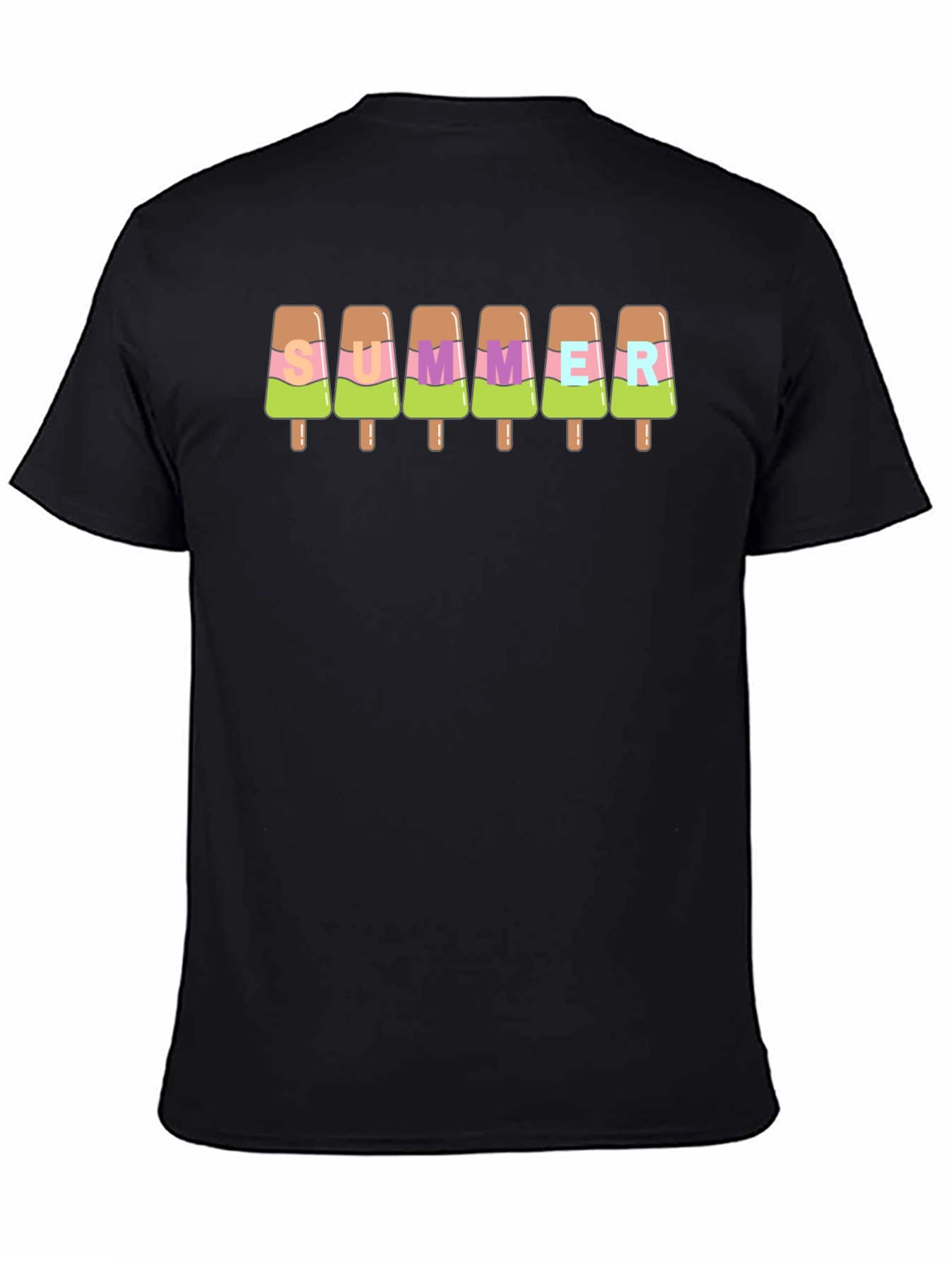 Summer Popsicle Graphic Tee - Fun & Casual