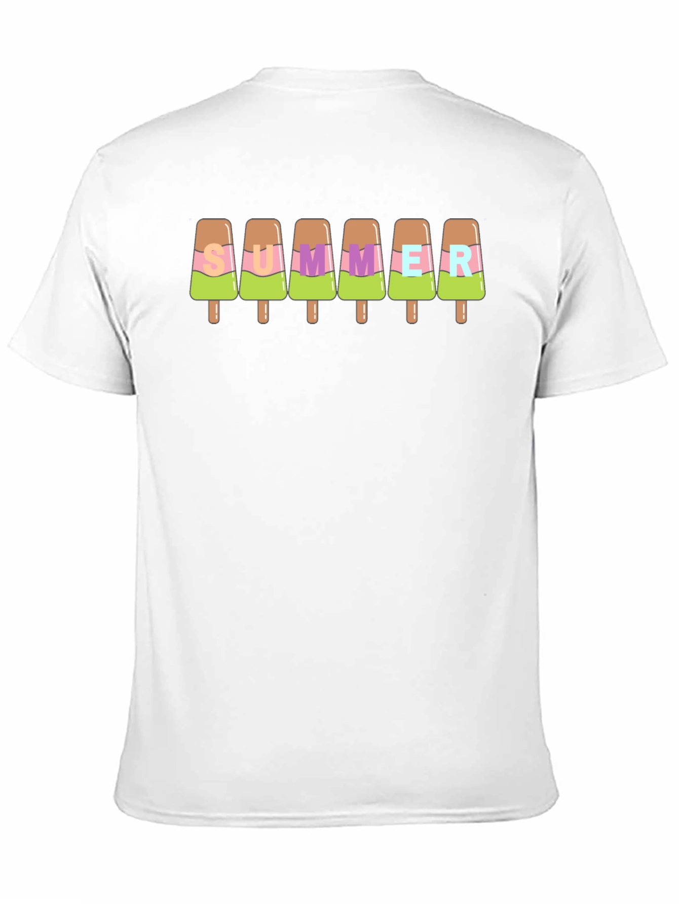 Summer Popsicle Graphic Tee - Fun & Casual