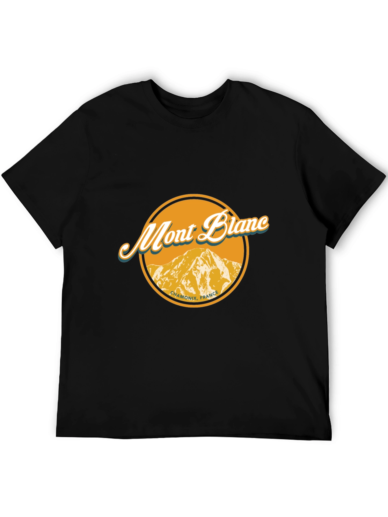 Mont Blanc Graphic T-Shirt - Chamonix France