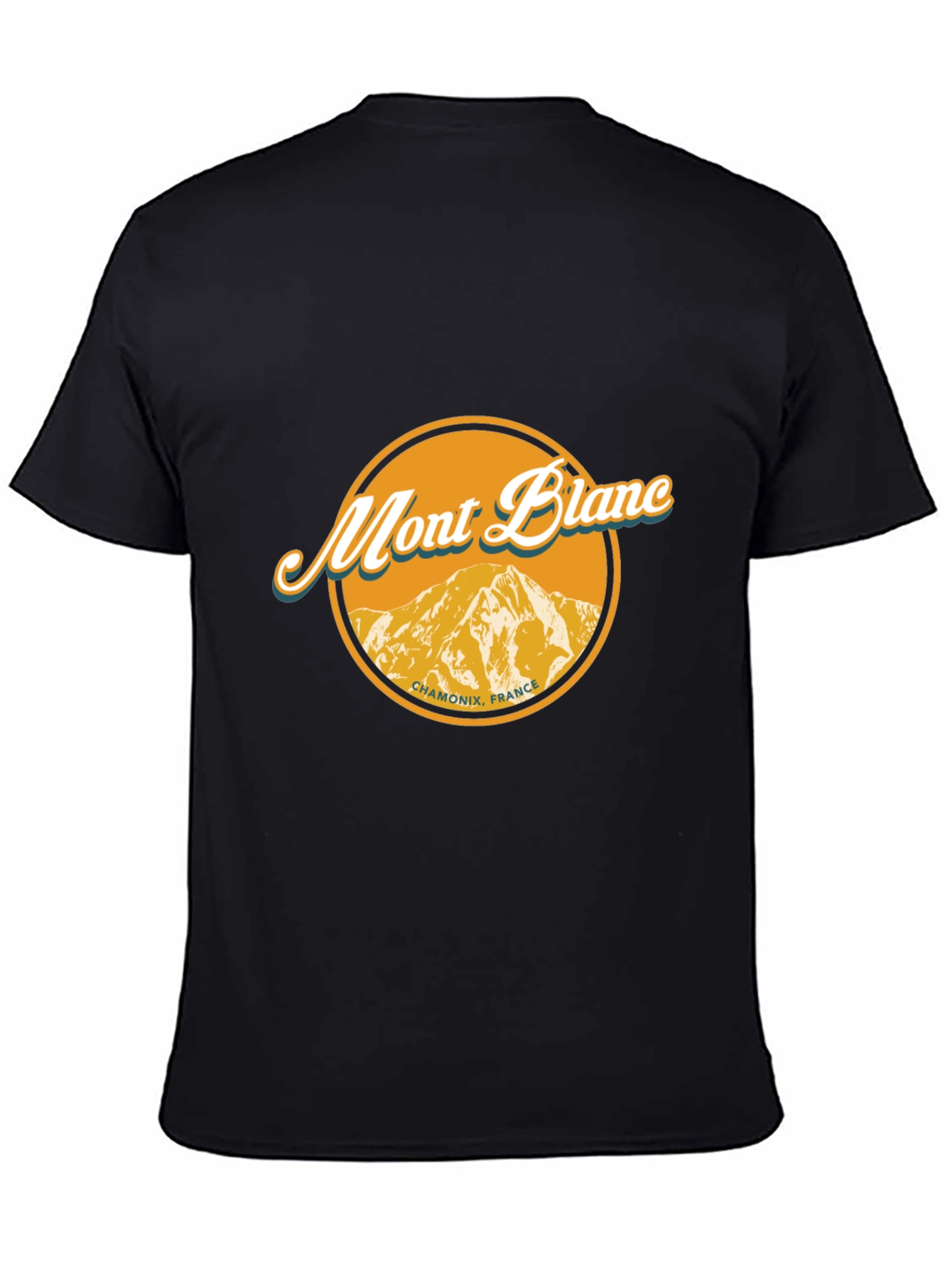 Mont Blanc Graphic T-Shirt - Chamonix France