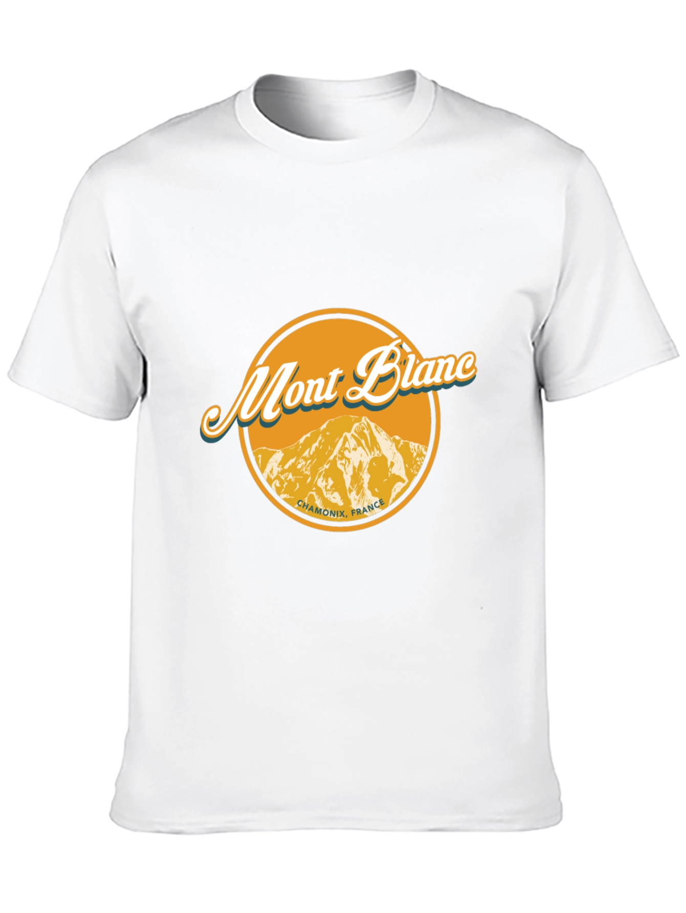 Mont Blanc Graphic T-Shirt - Chamonix France