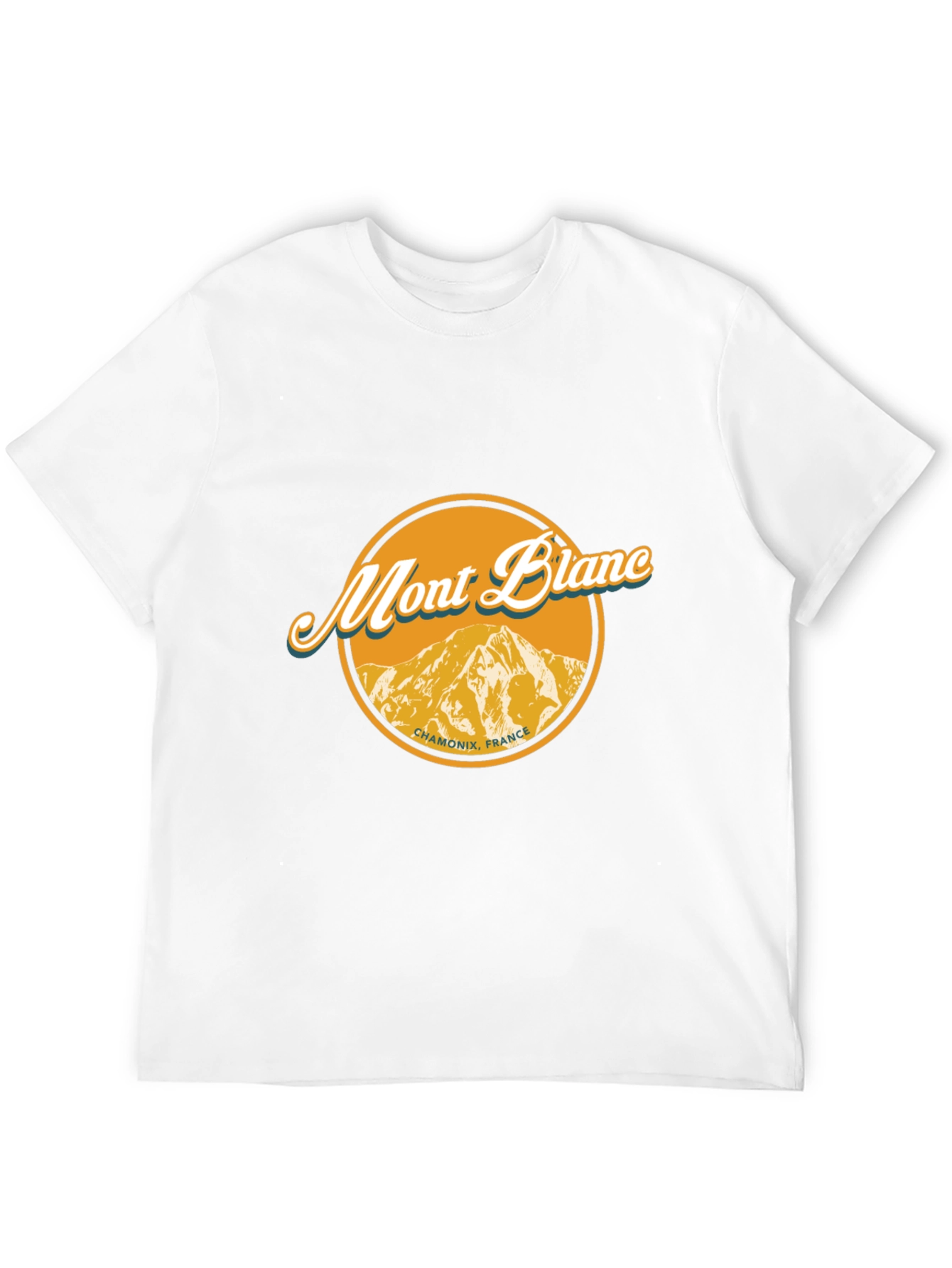 Mont Blanc Graphic T-Shirt - Chamonix France