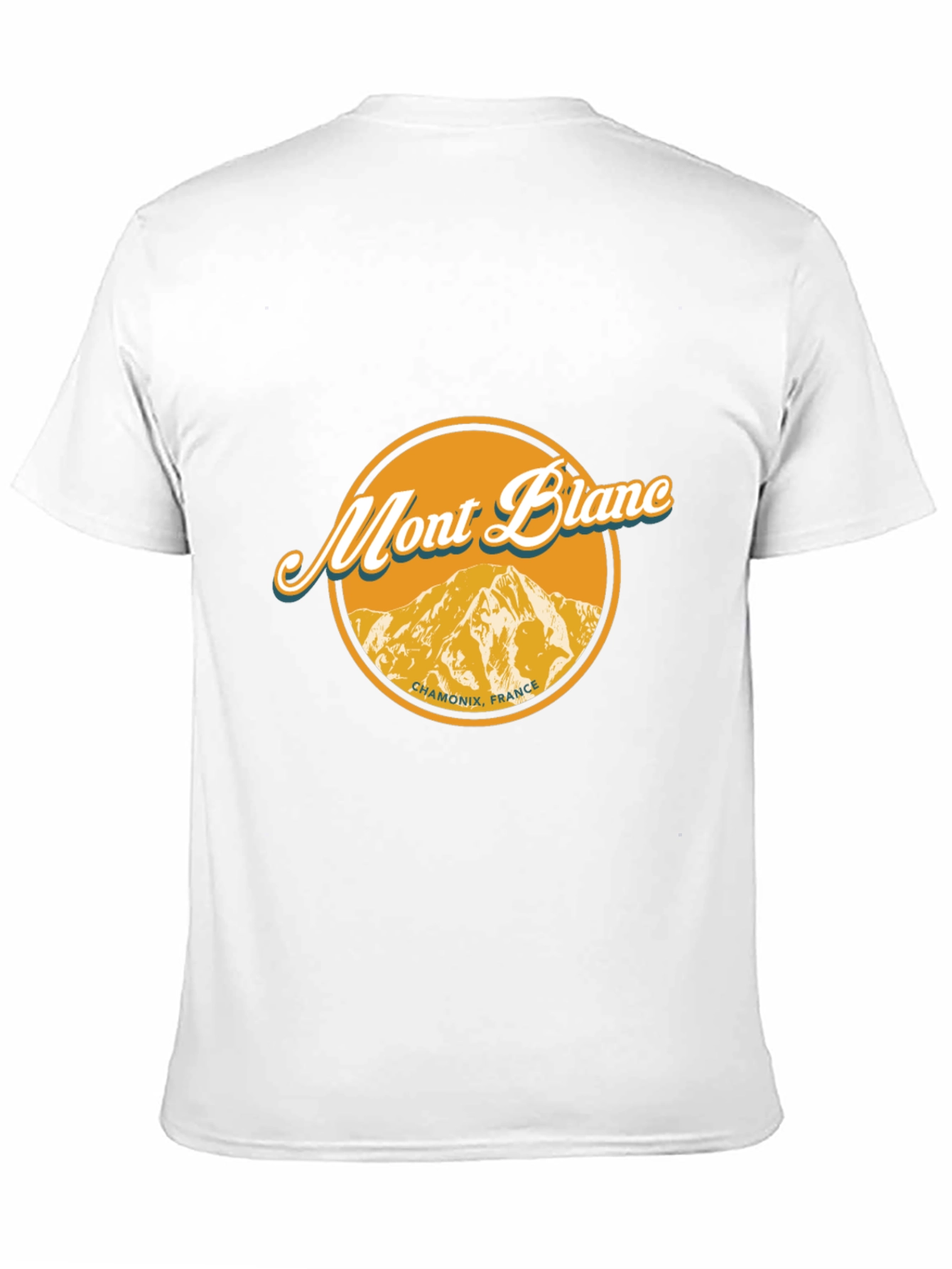 Mont Blanc Graphic T-Shirt - Chamonix France