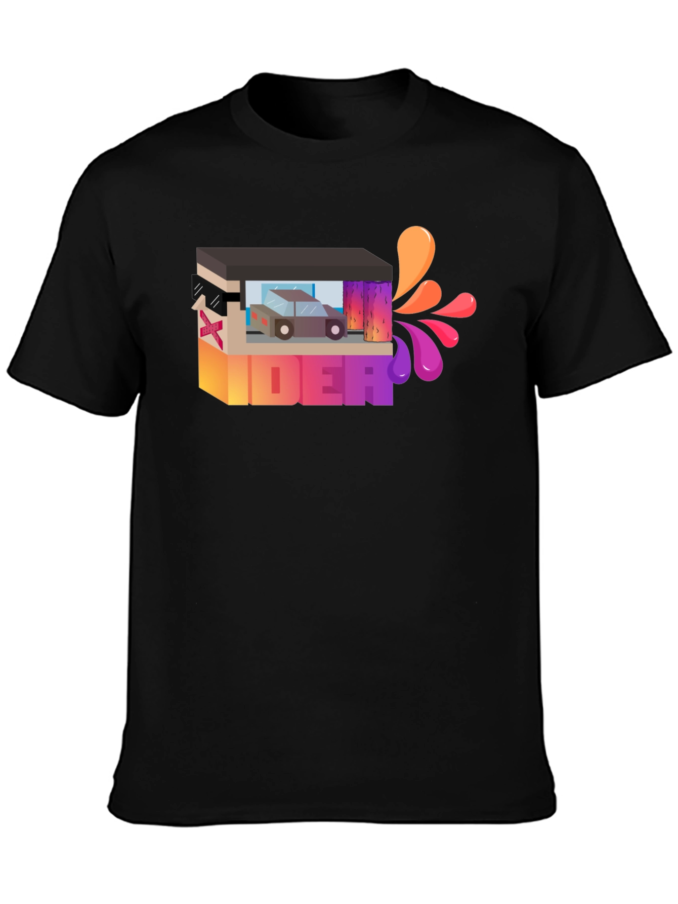 Trendy Car Wash T-Shirt - Stylish Graphic Tee