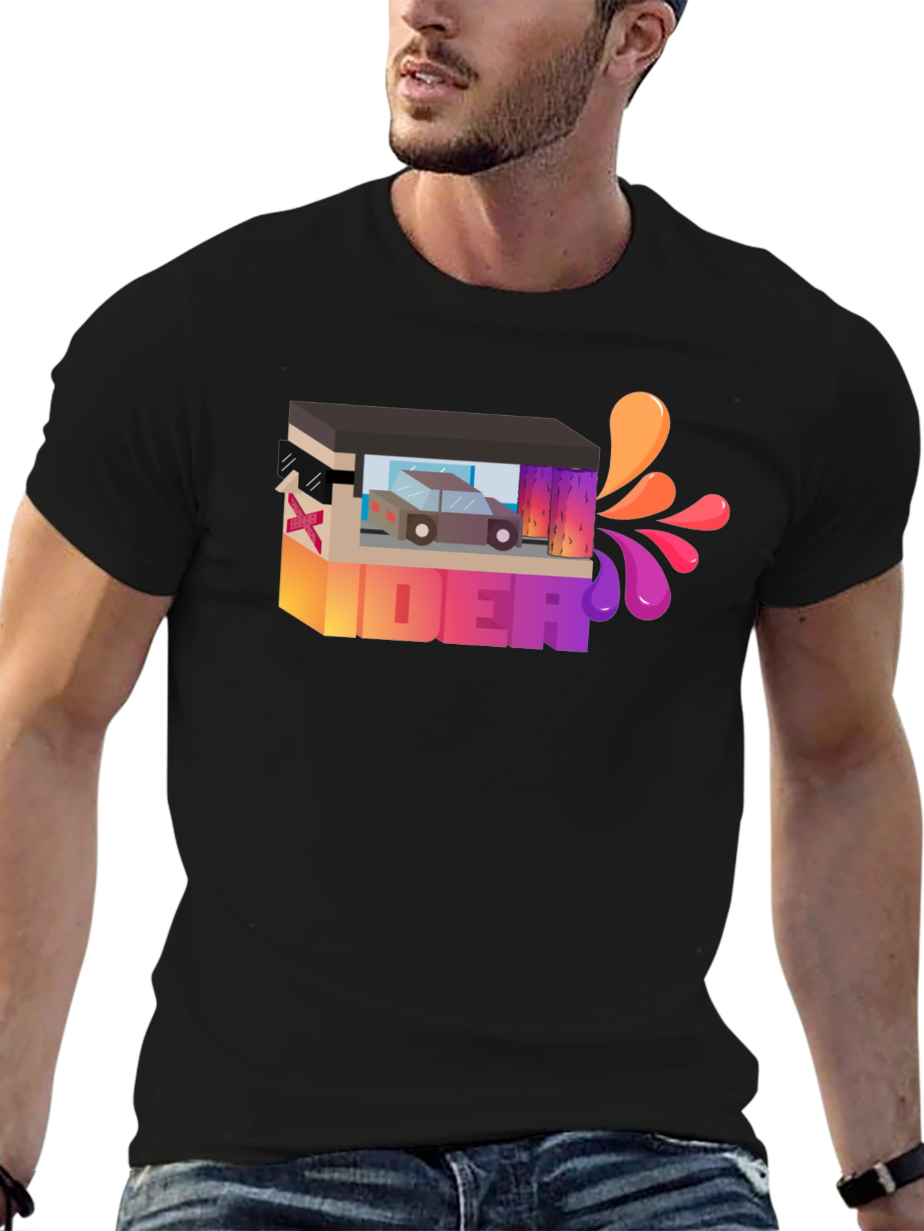 Trendy Car Wash T-Shirt - Stylish Graphic Tee