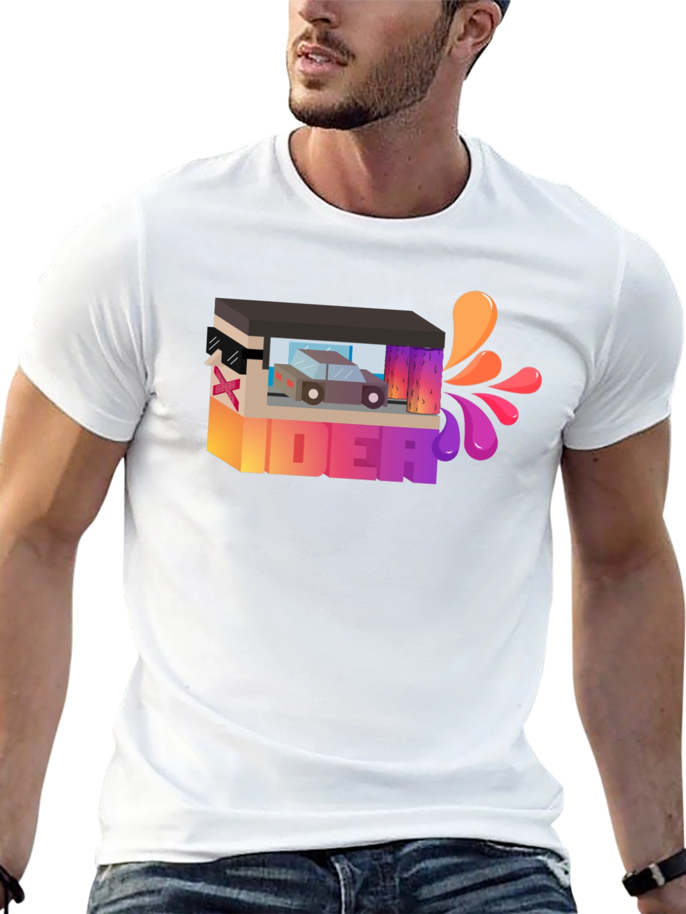 Trendy Car Wash T-Shirt - Stylish Graphic Tee
