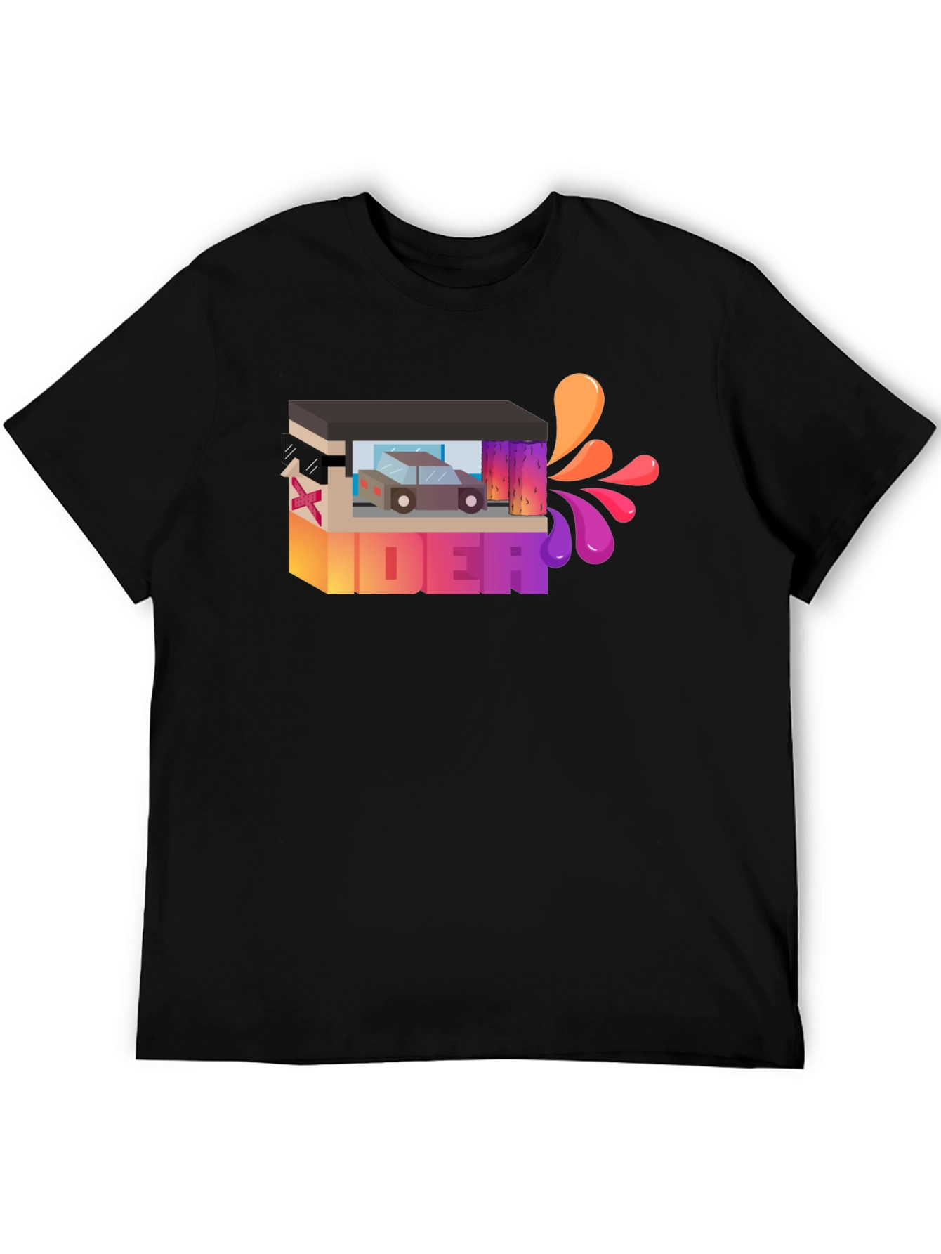 Trendy Car Wash T-Shirt - Stylish Graphic Tee