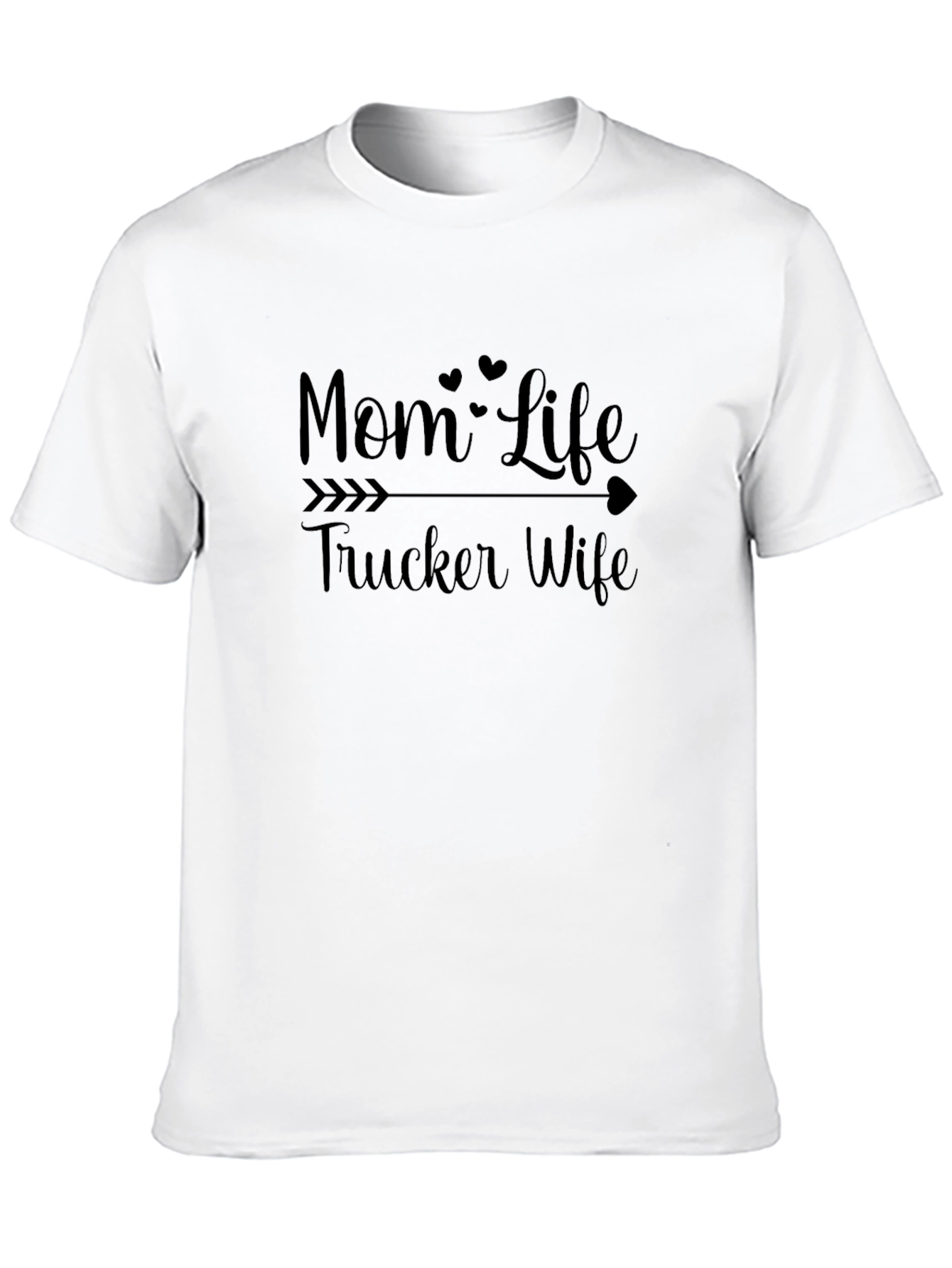 Mom Life Trucker Wife Graphic Tee
