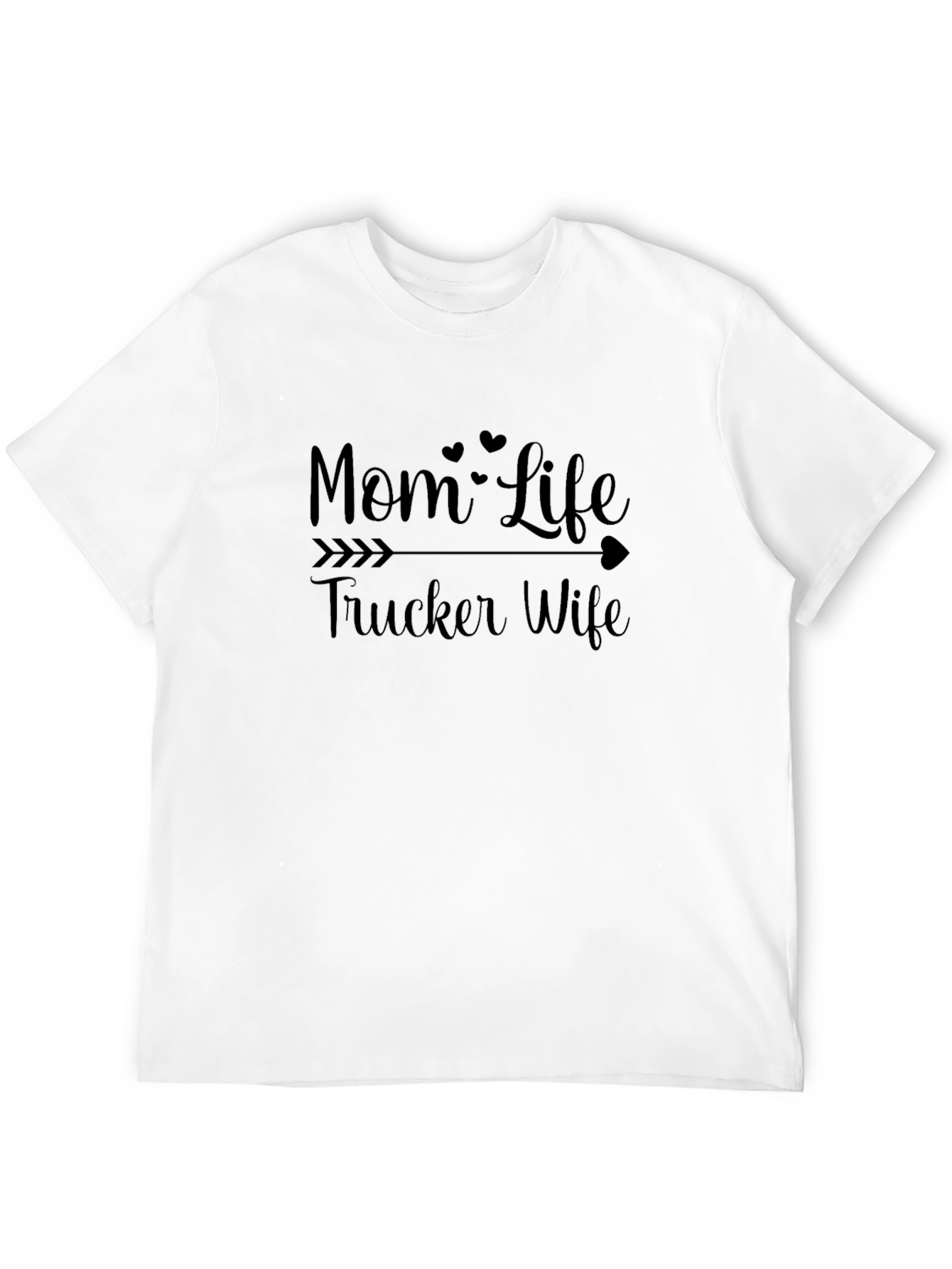 Mom Life Trucker Wife Graphic Tee