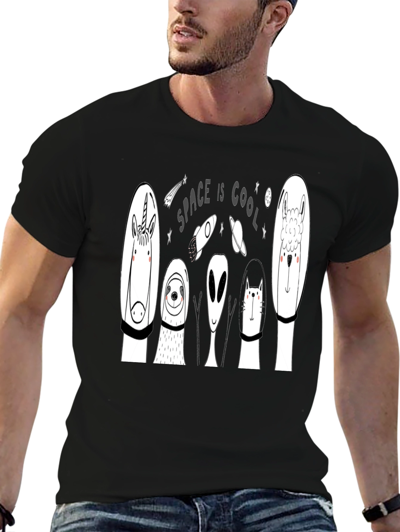 Space Is Cool Graphic Tee