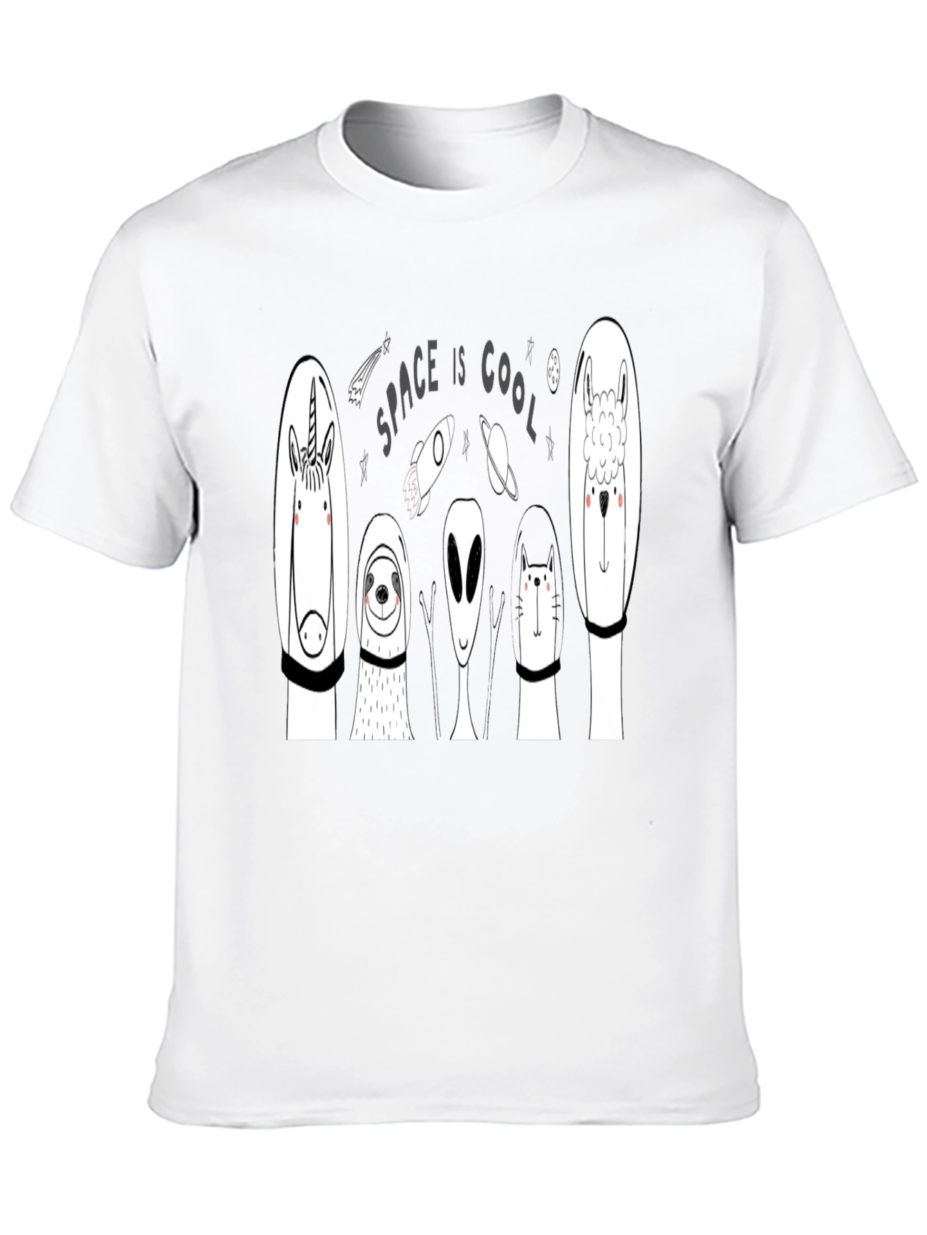 Space Is Cool Graphic Tee