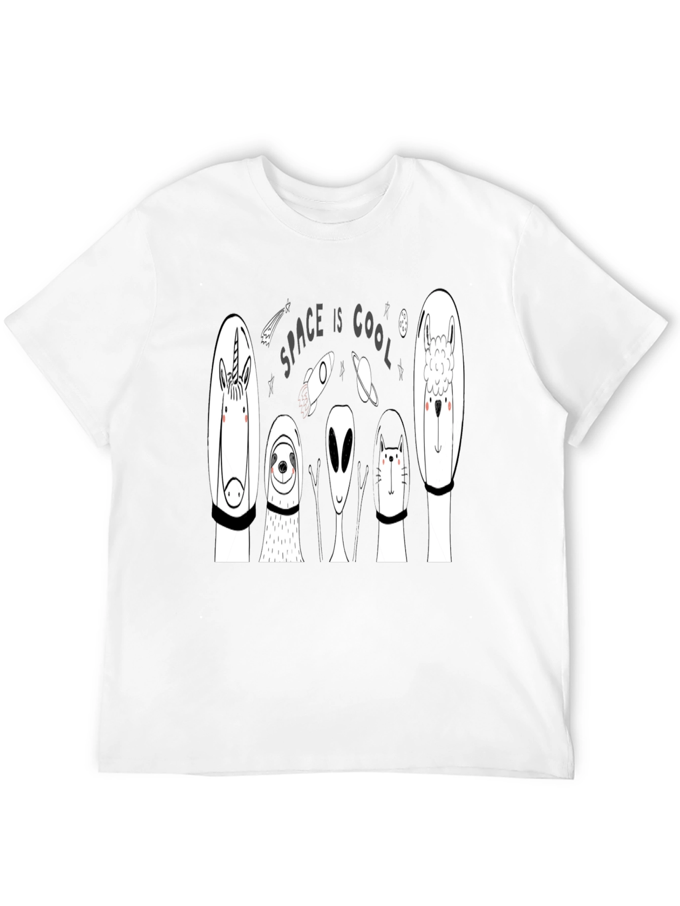 Space Is Cool Graphic Tee