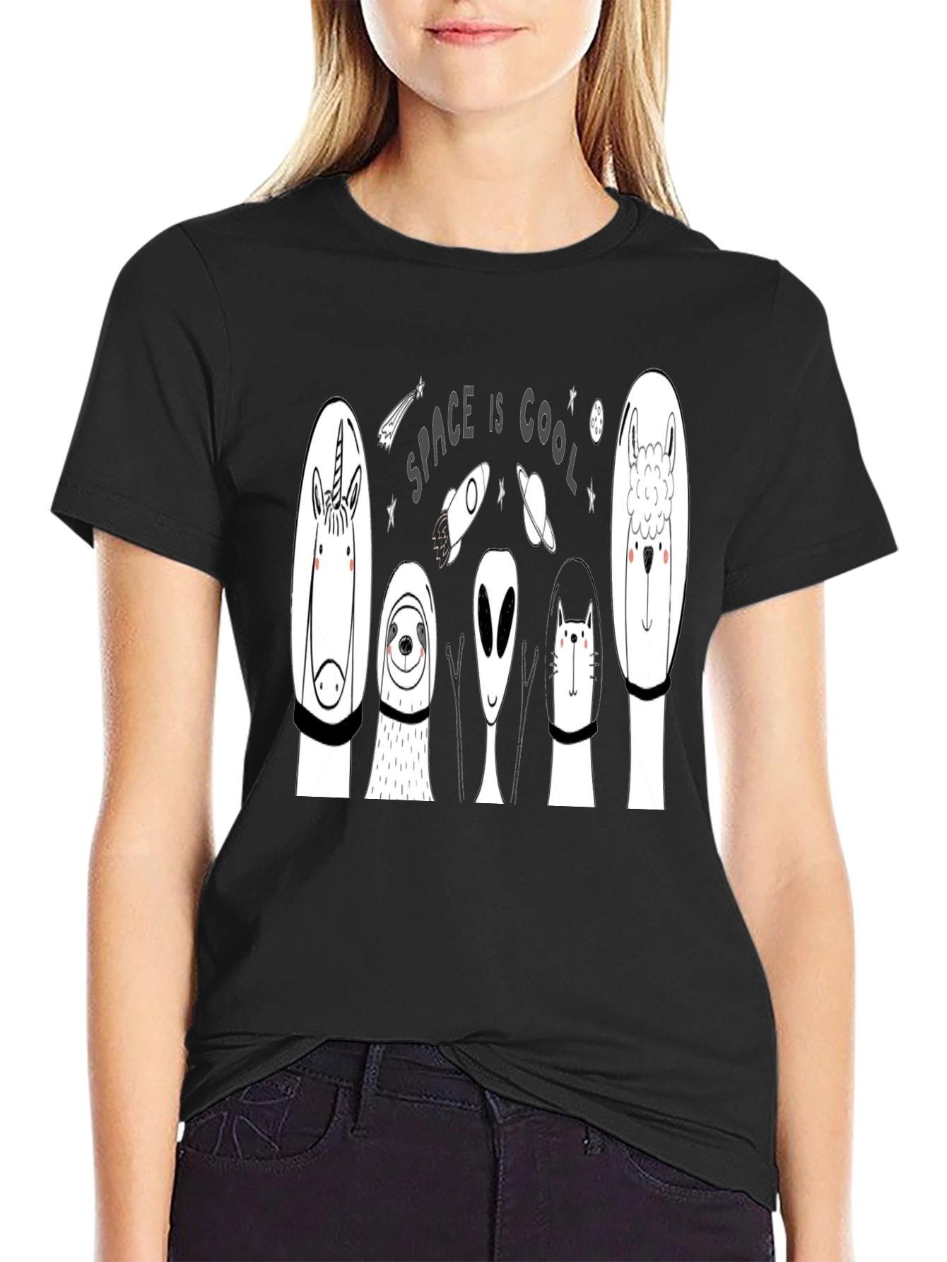 Space Is Cool Graphic Tee
