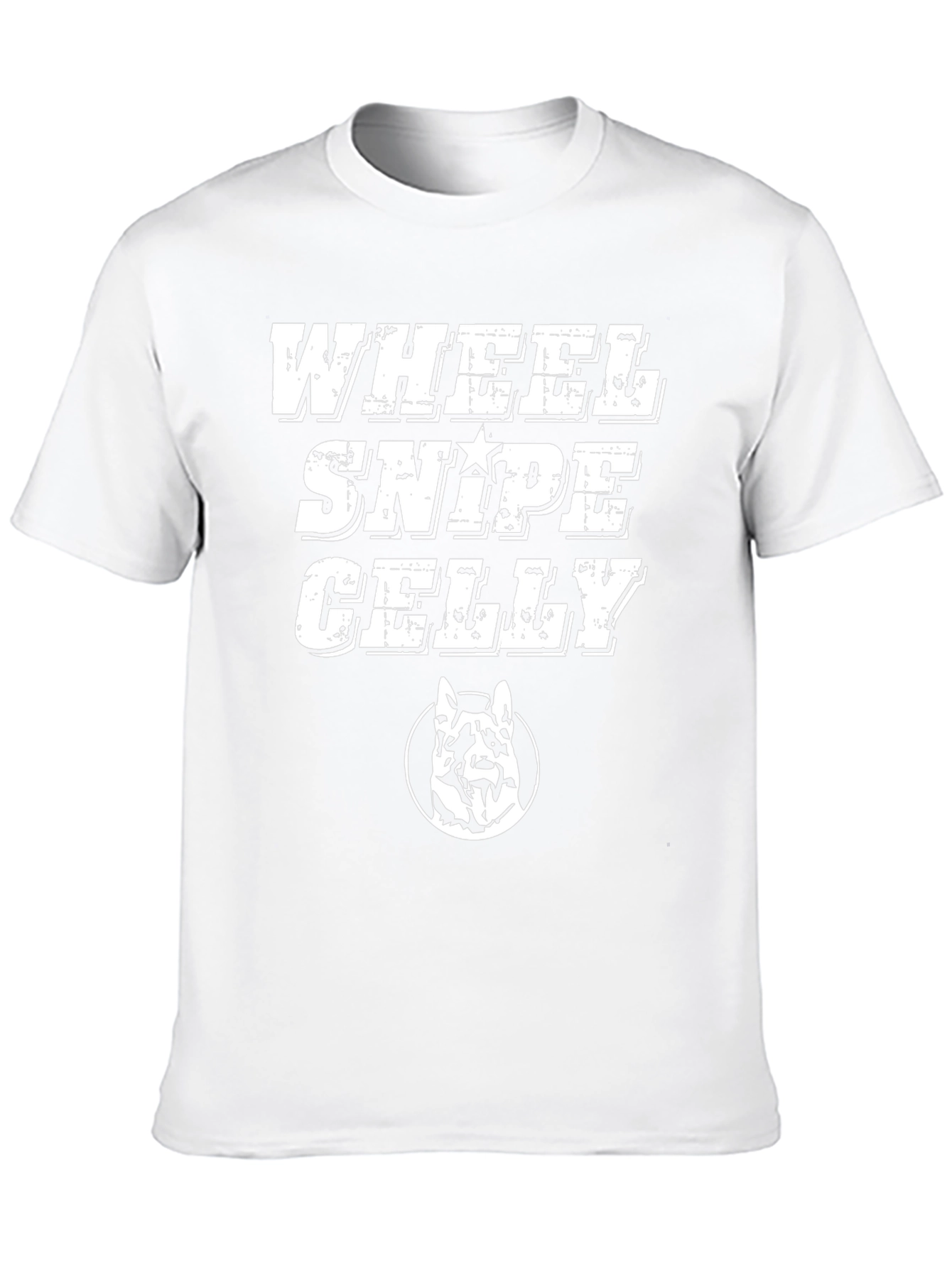 Wheel Snipe Celly Black Graphic T-Shirt