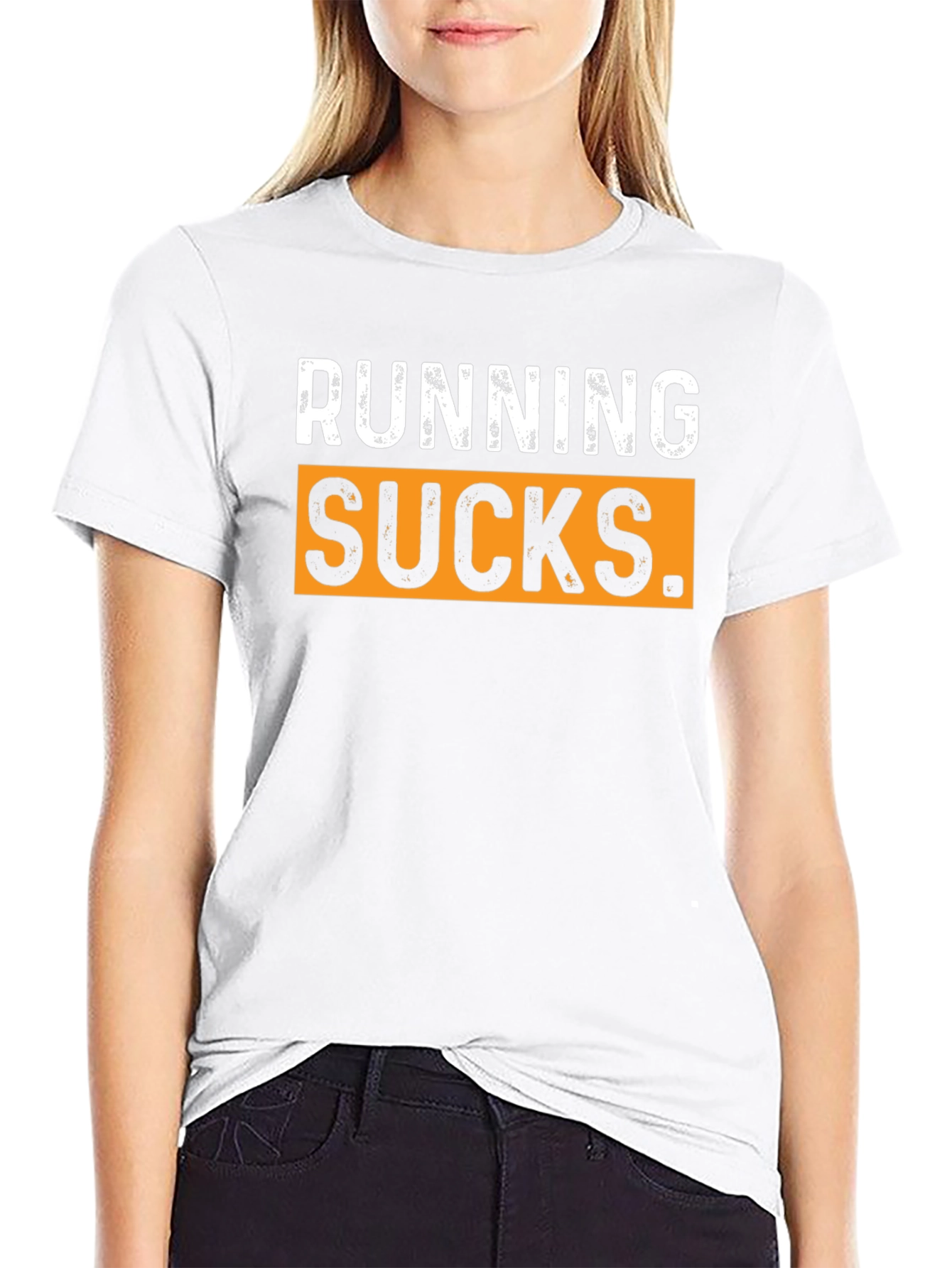 Running Sucks T-Shirt - Humorous Workout Tee