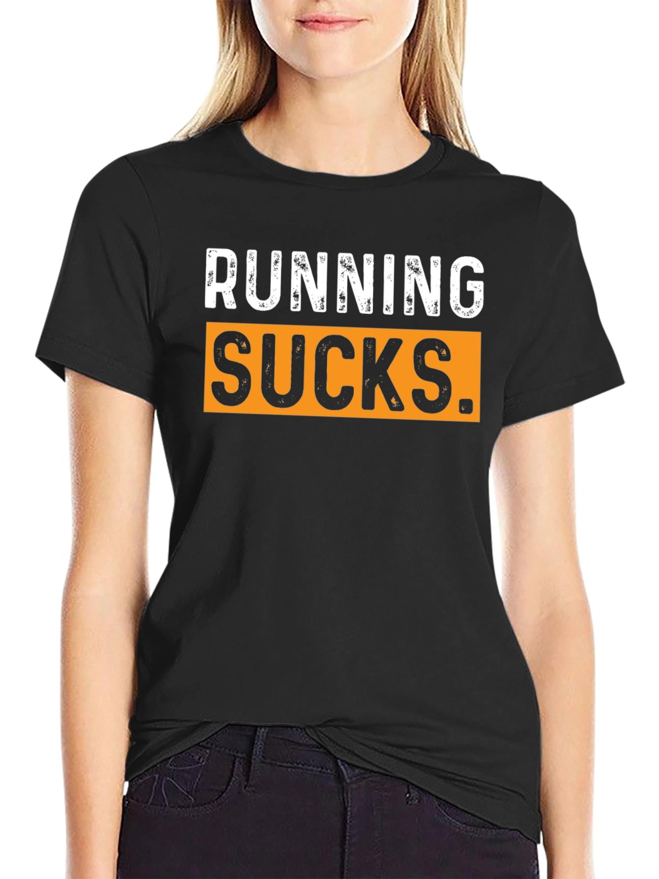 Running Sucks T-Shirt - Humorous Workout Tee