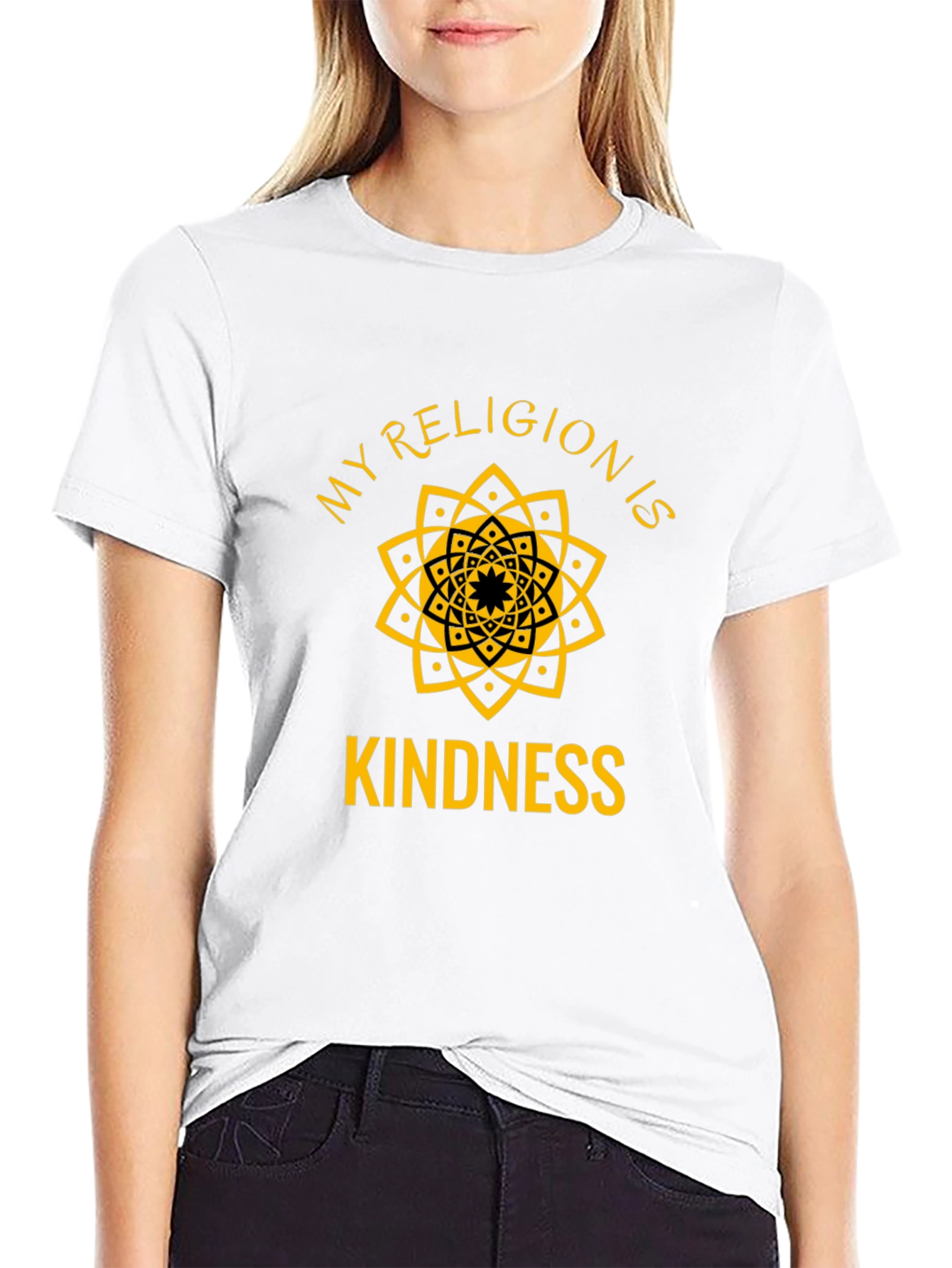 My Religion is Kindness Graphic T-Shirt