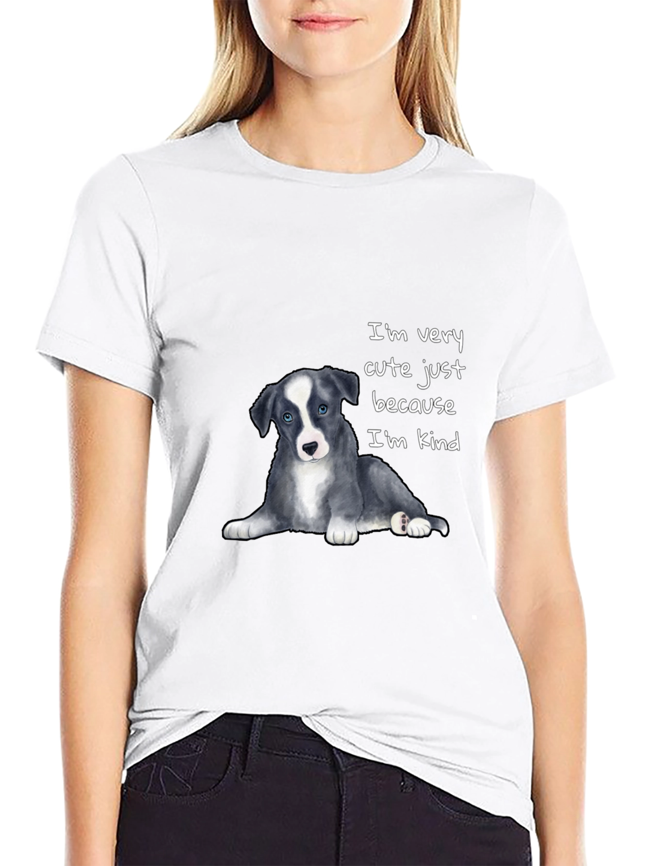 Cute Dog T-Shirt - Im Kind Design