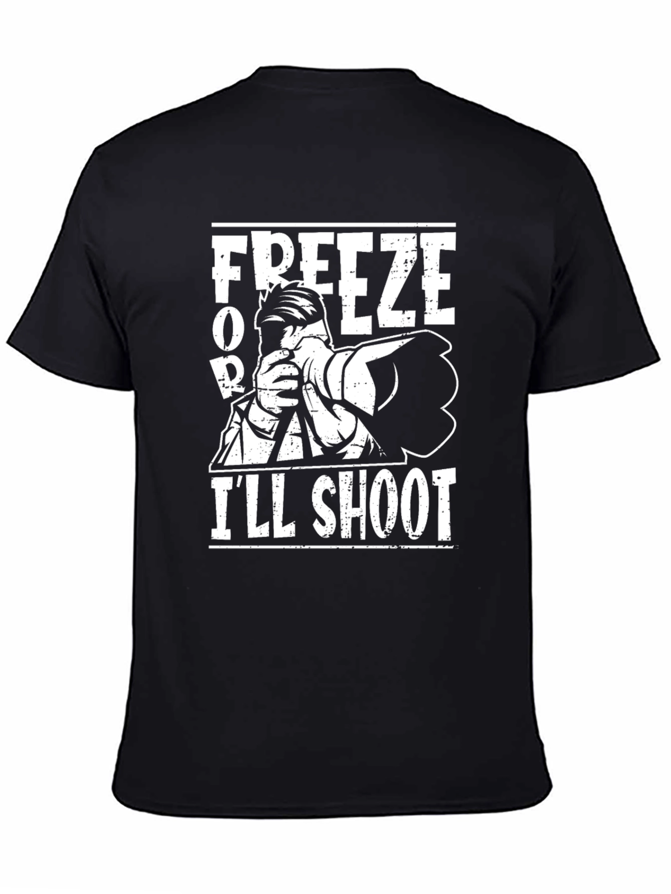 Freeze or Ill Shoot Graphic Tee