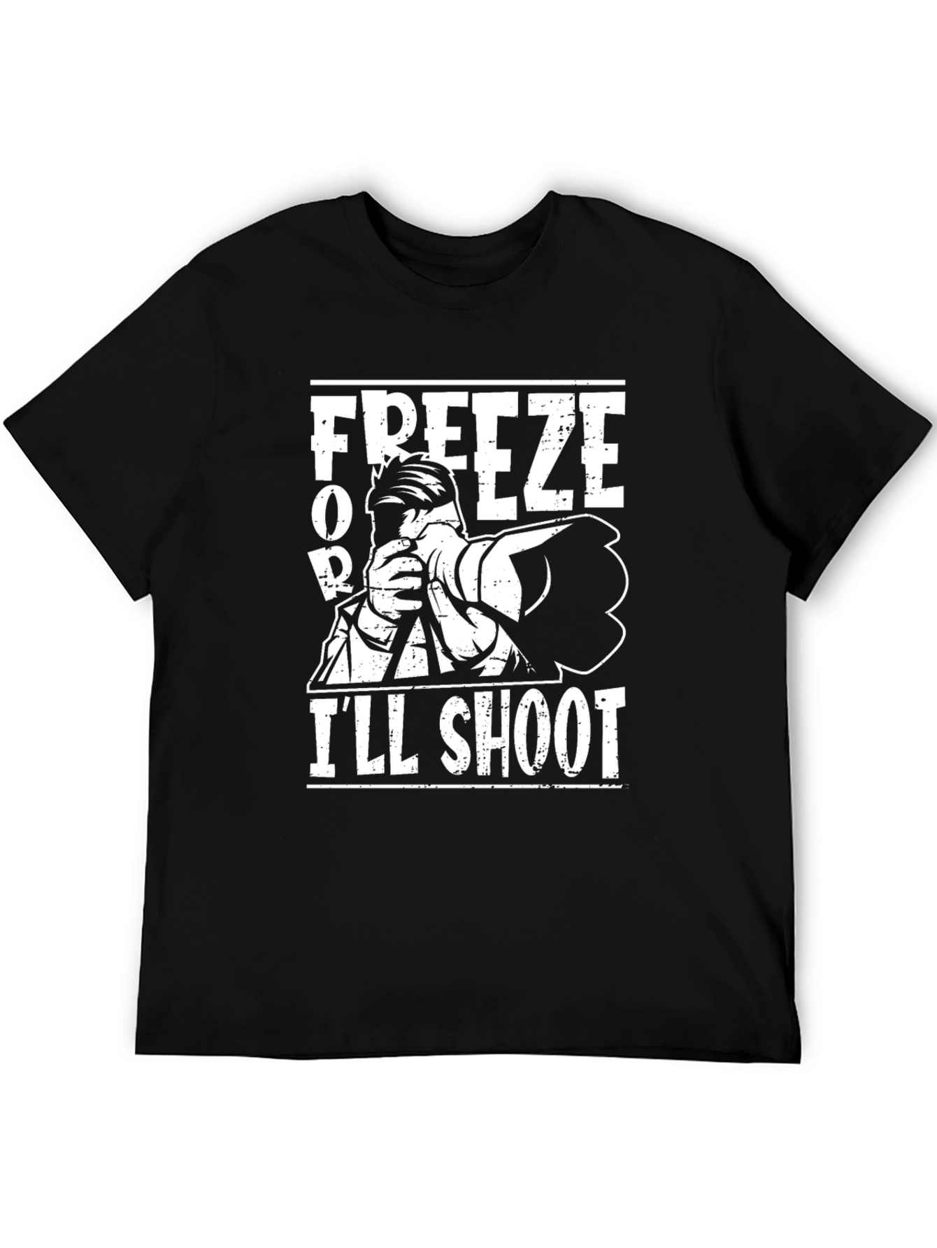 Freeze or Ill Shoot Graphic Tee