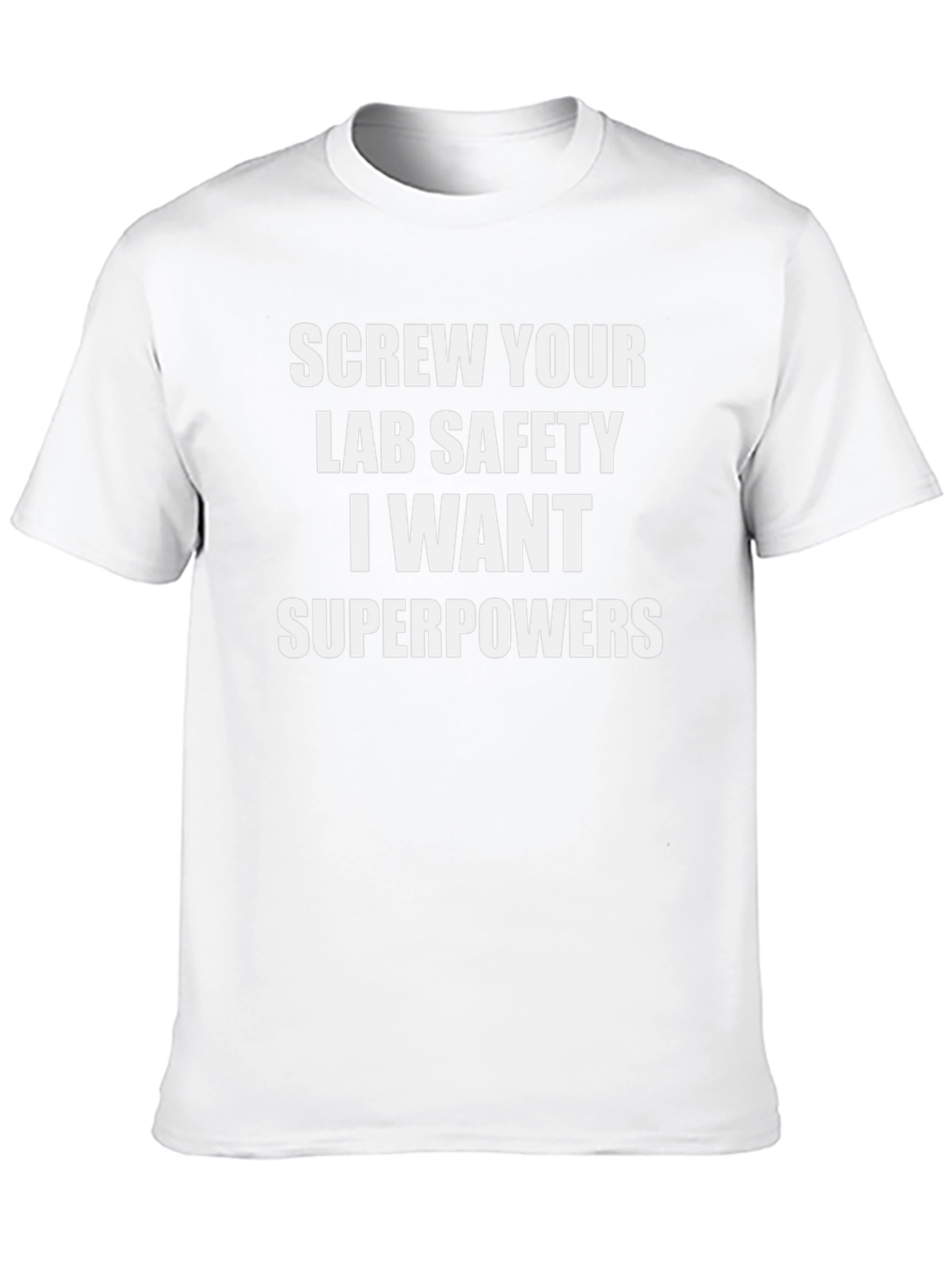 Lab Safety Superpowers Graphic T-Shirt