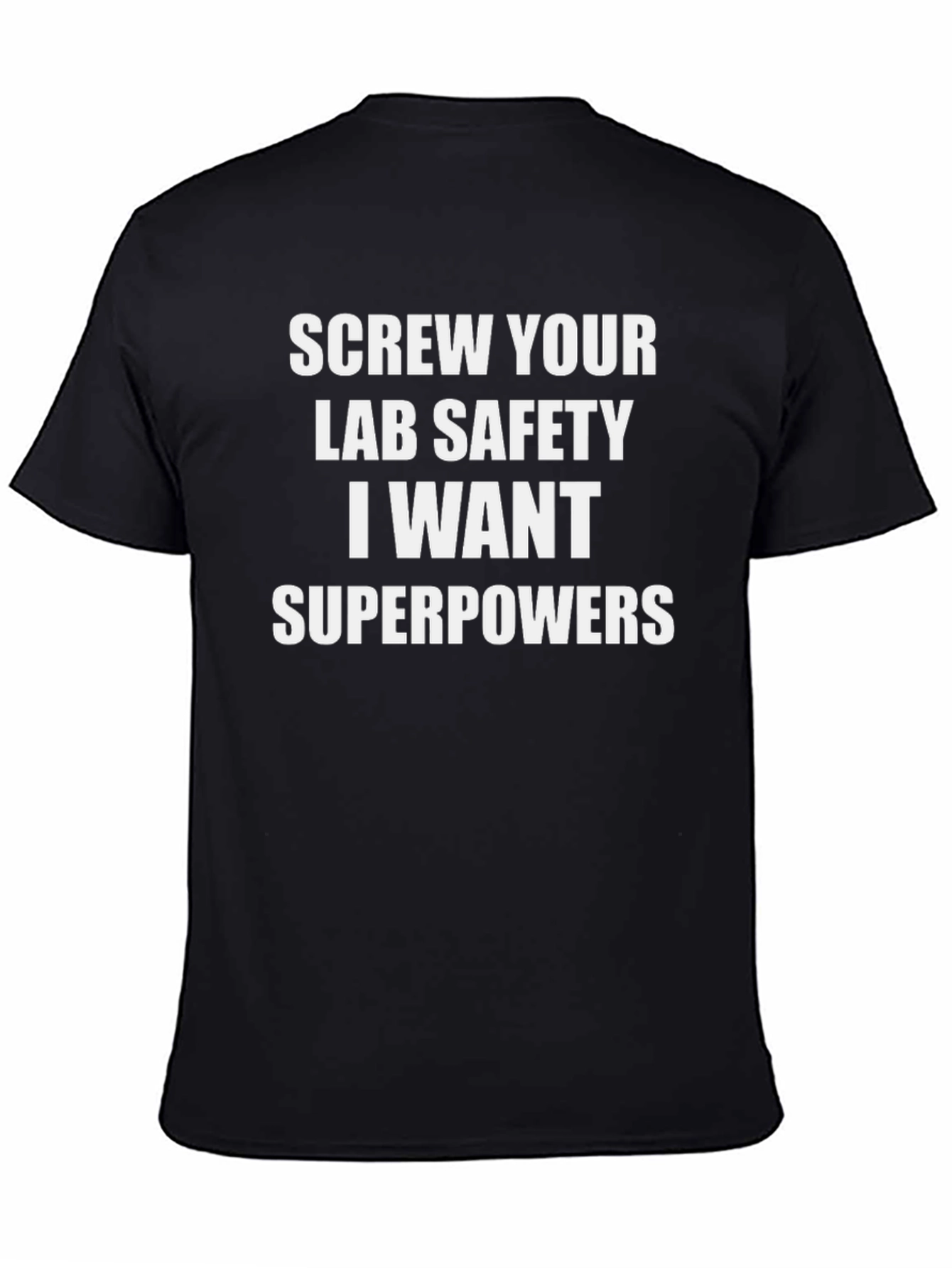 Lab Safety Superpowers Graphic T-Shirt