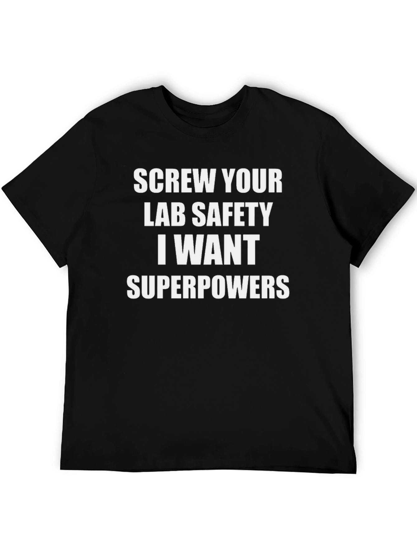 Lab Safety Superpowers Graphic T-Shirt