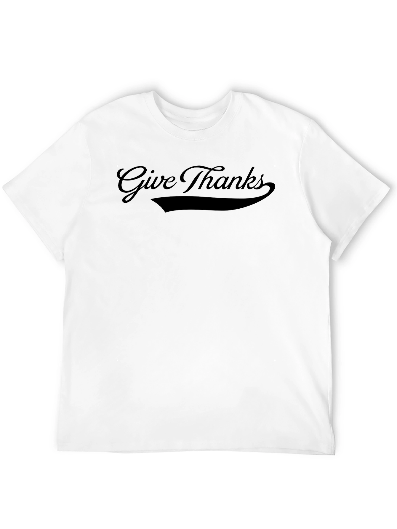 Give Thanks Black T-Shirt